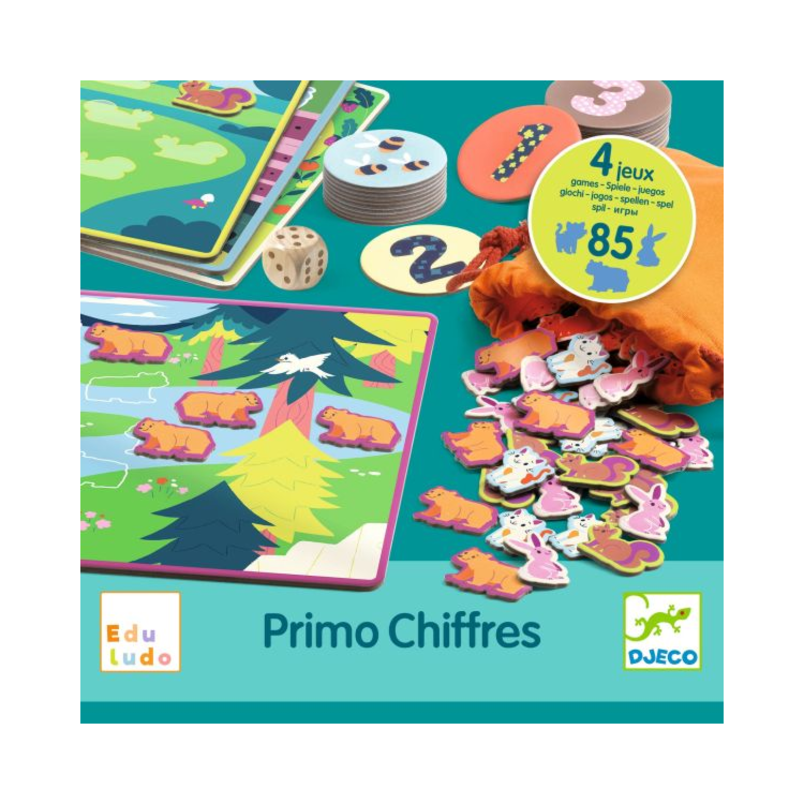 Djeco Eduludo - Primo Chiffres FR