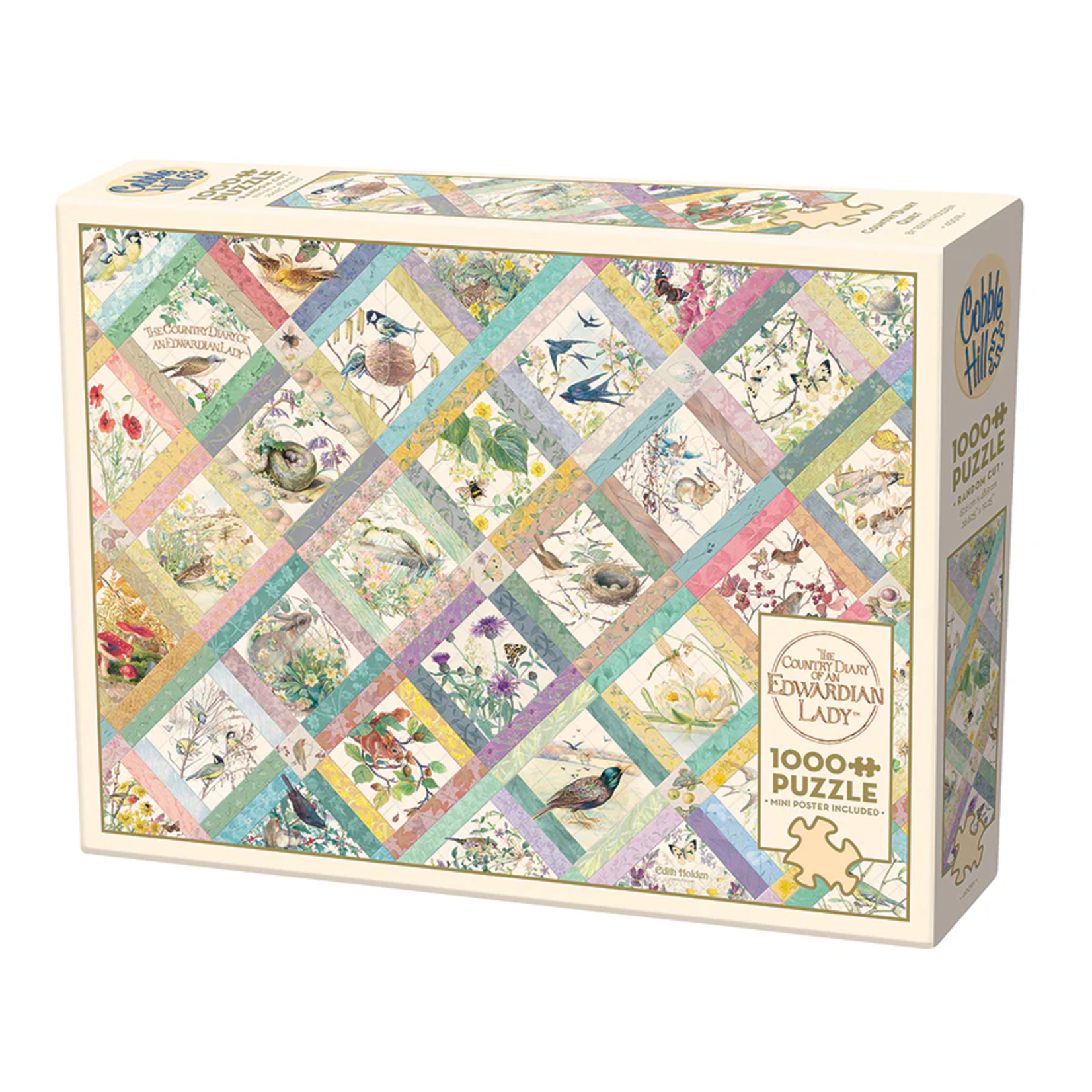 Cobble Hill PZ1000 - Country Diary Quilt