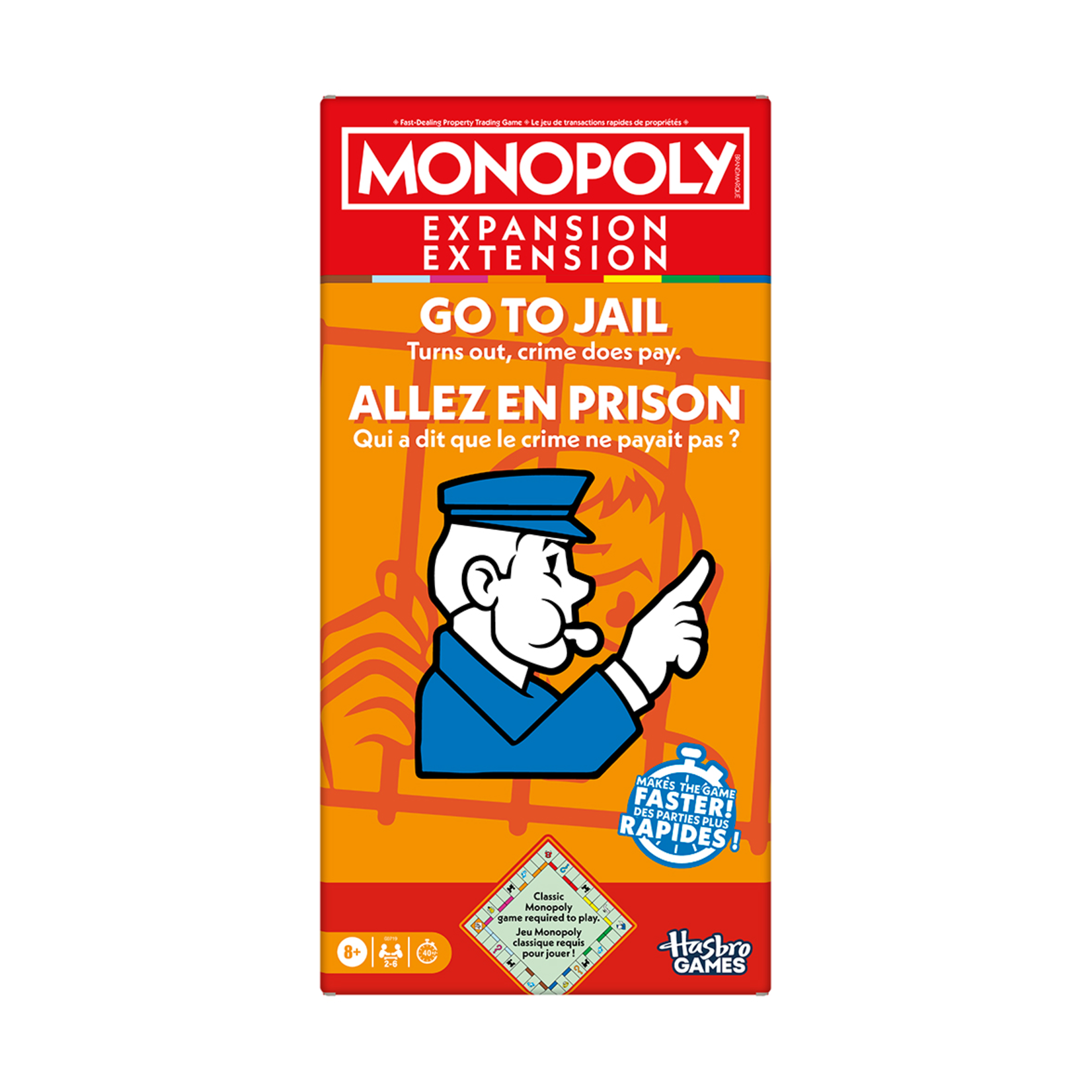Hasbro Monopoly - Ext - Jackpot - Allez en prison (Multilingue)