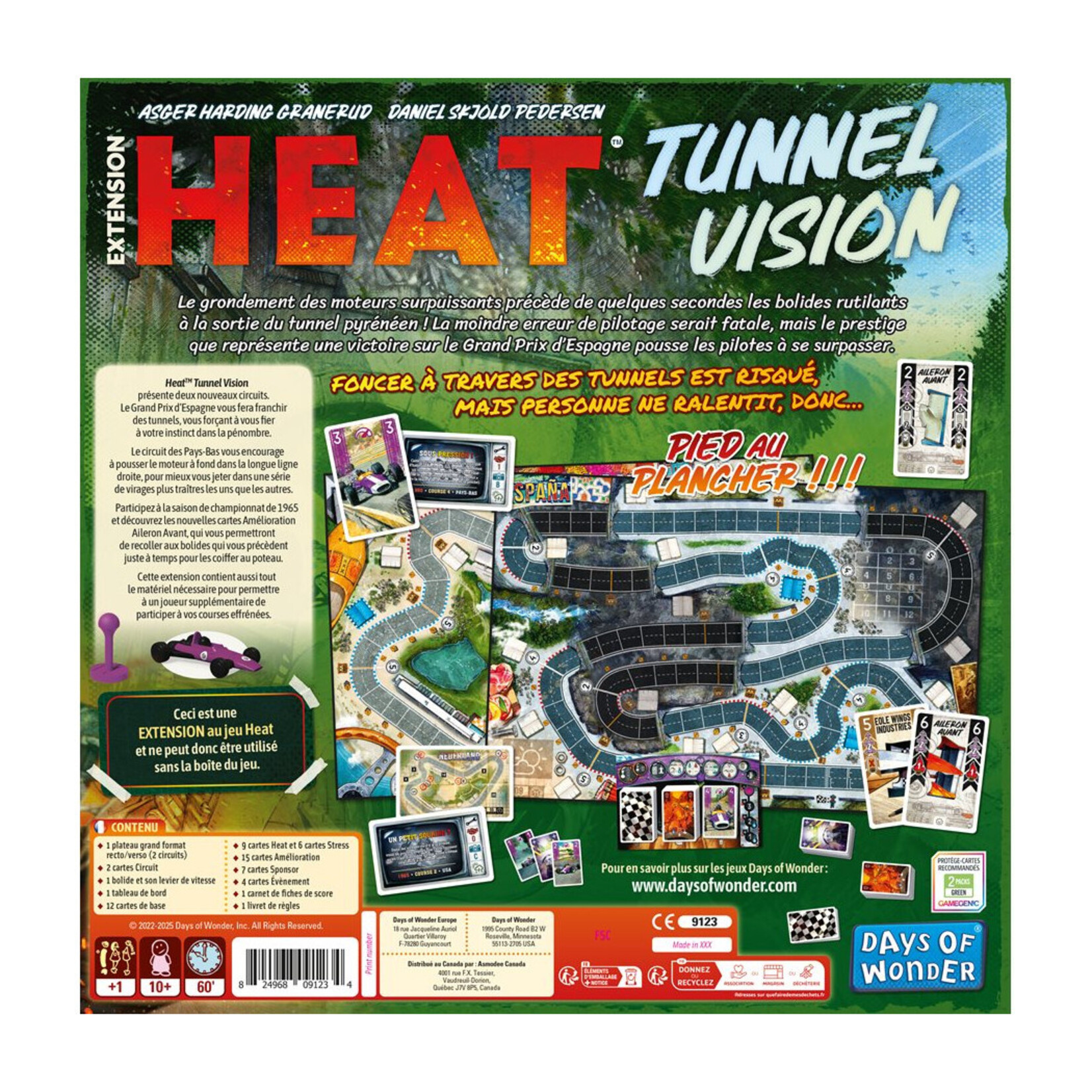 Days of Wonder Heat - Extension - Tunnel Vision FR