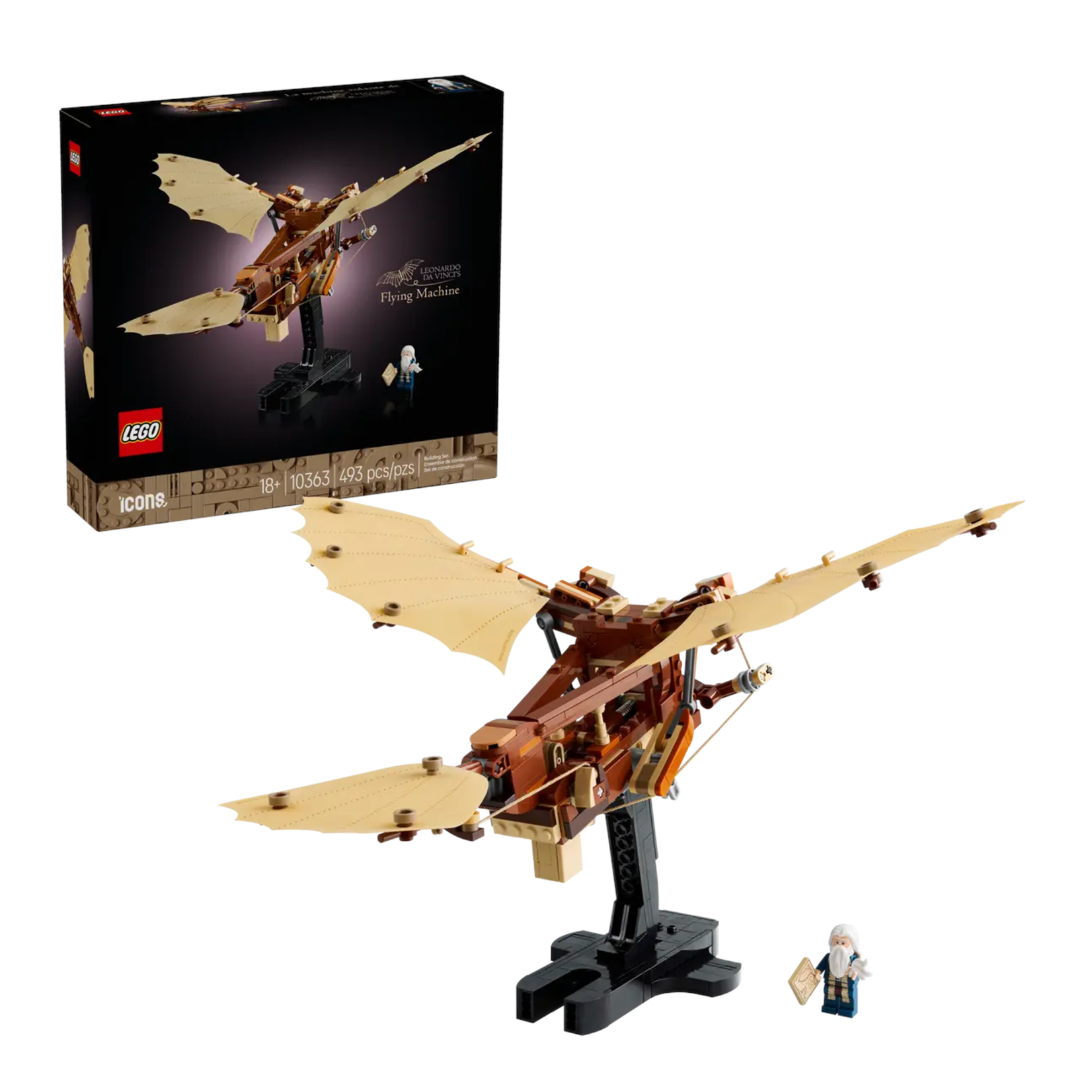 Lego Lego - 10363 - Icons - La machine volante de Léonard de Vinci (Ramassage seulement)