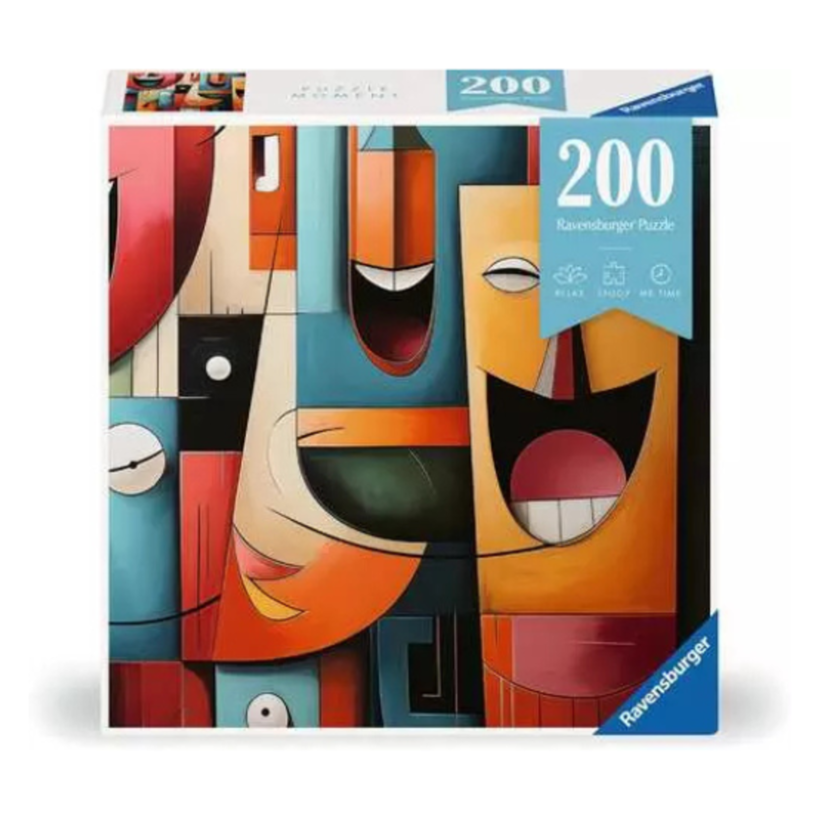 Ravensburger PZ200 - Puzzle moments -Happy Cubism