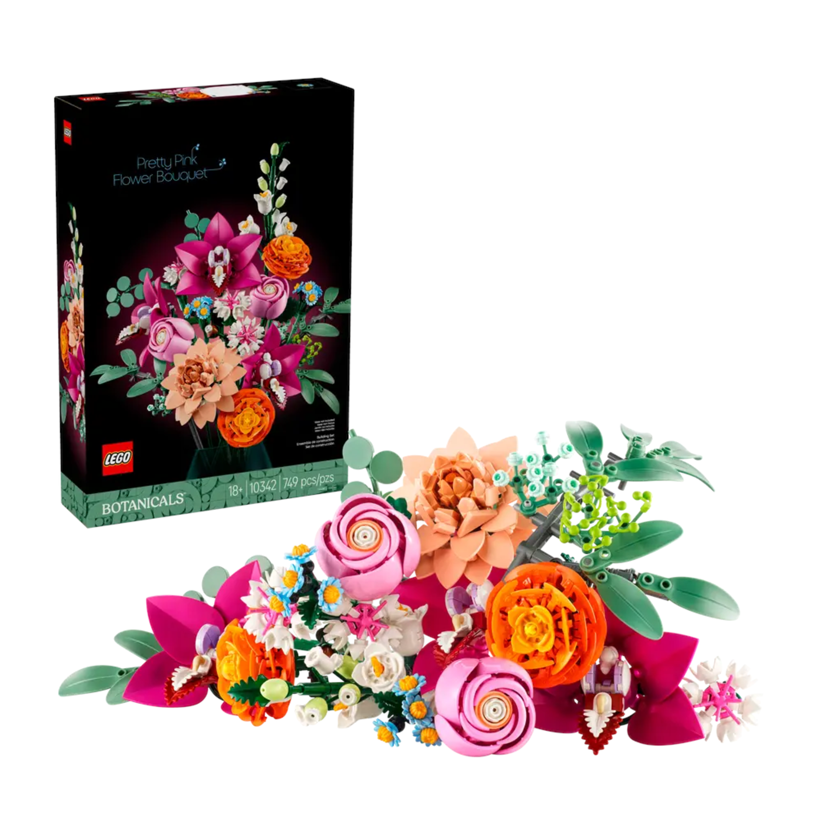 Lego Lego - 10342 - Le joli bouquet de fleurs roses (Ramassage seulement)