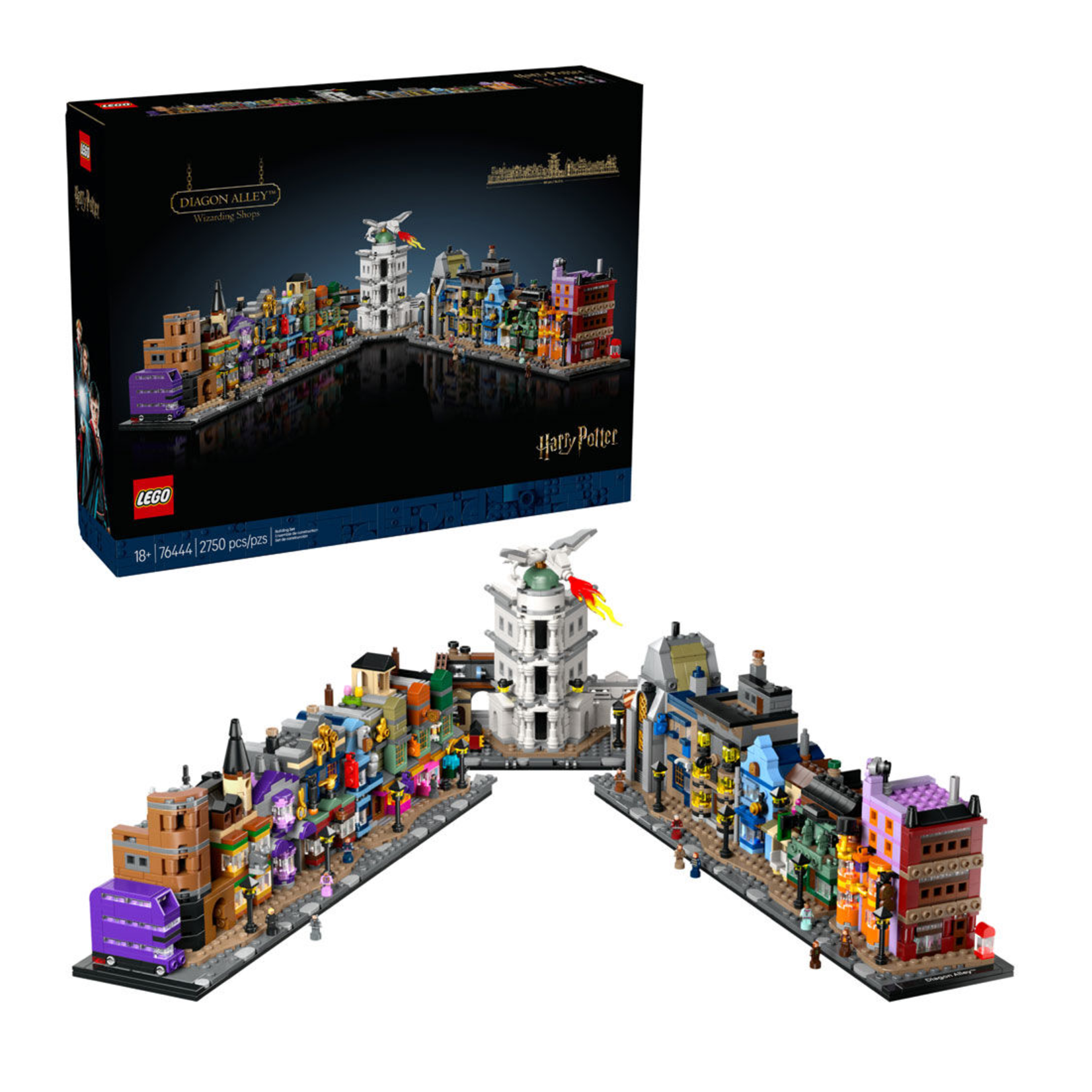 Lego Lego - 76444 - Harry Potter-Boutiques magiques Chemin de traverse (Ramassage seulement)
