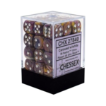 Chessex Ensemble de 36 dés 12 mm - Courousel avec points blancs
