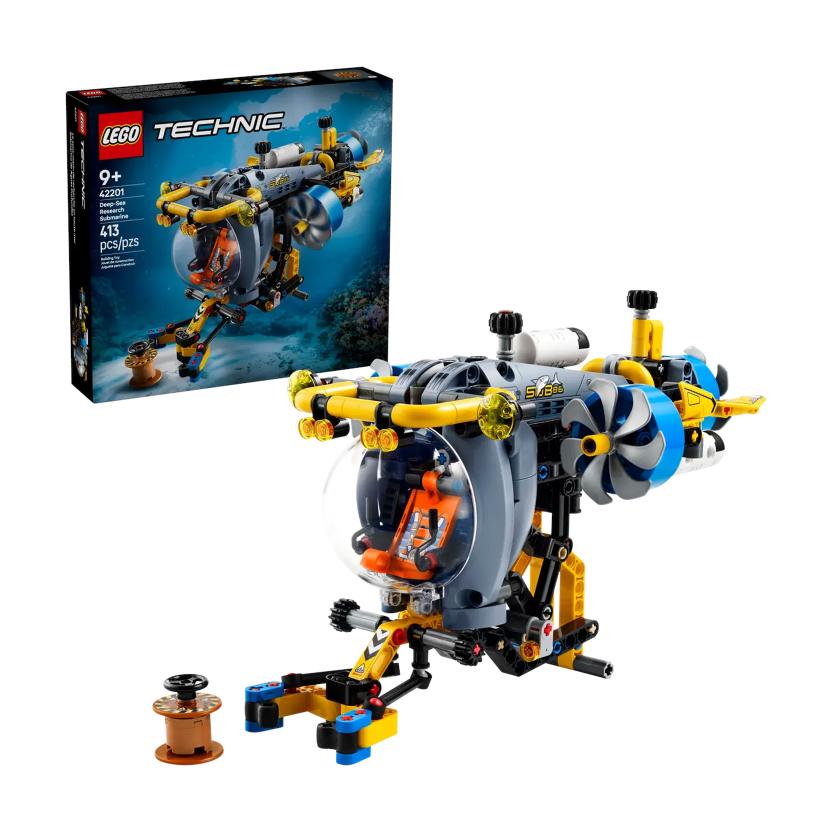 Lego Lego - 42201 -Technic - Le sous-marin de recherche en haute mer (Ramassage seulement)
