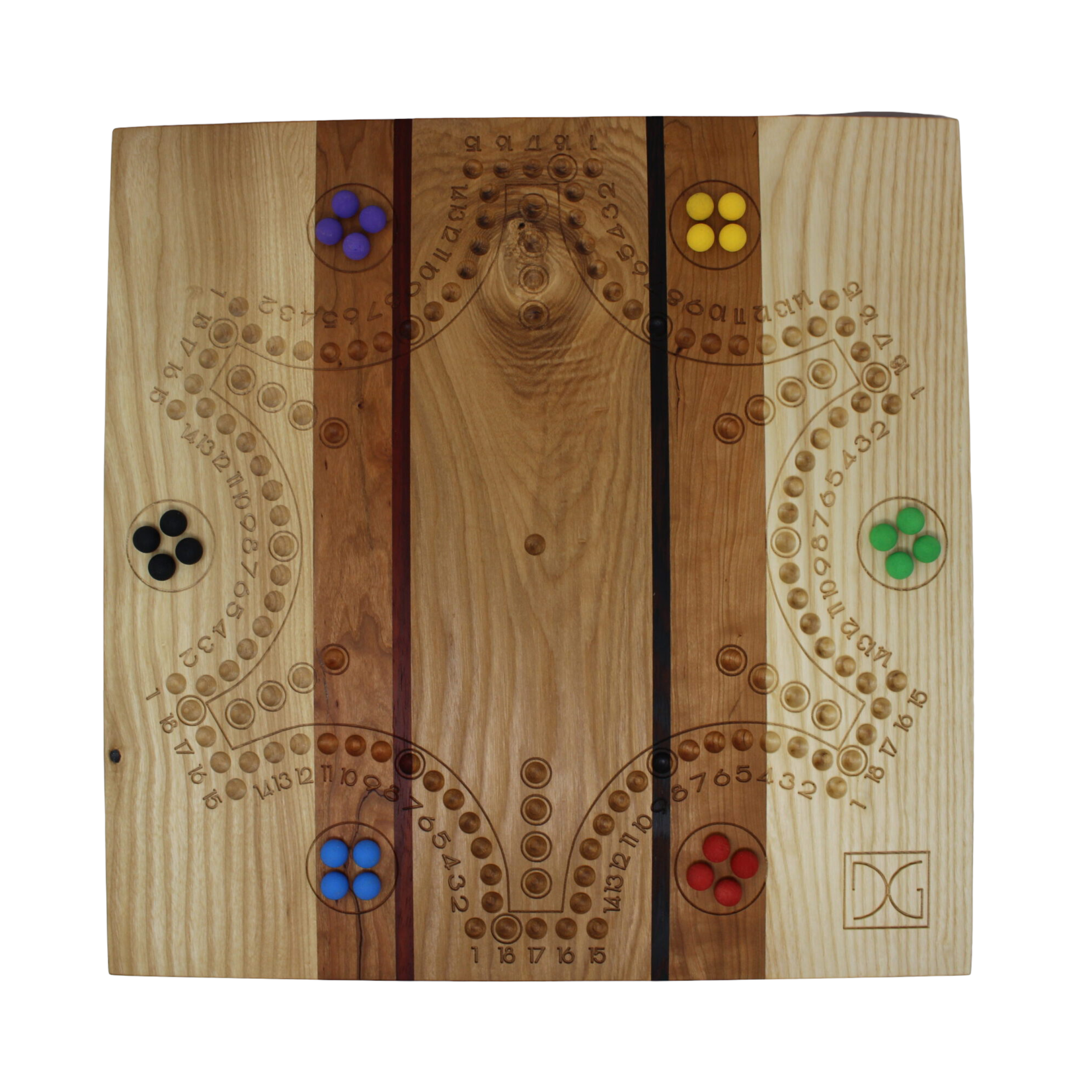 Grand Tock pour 6 joueurs en bois (Ramassage seulement)