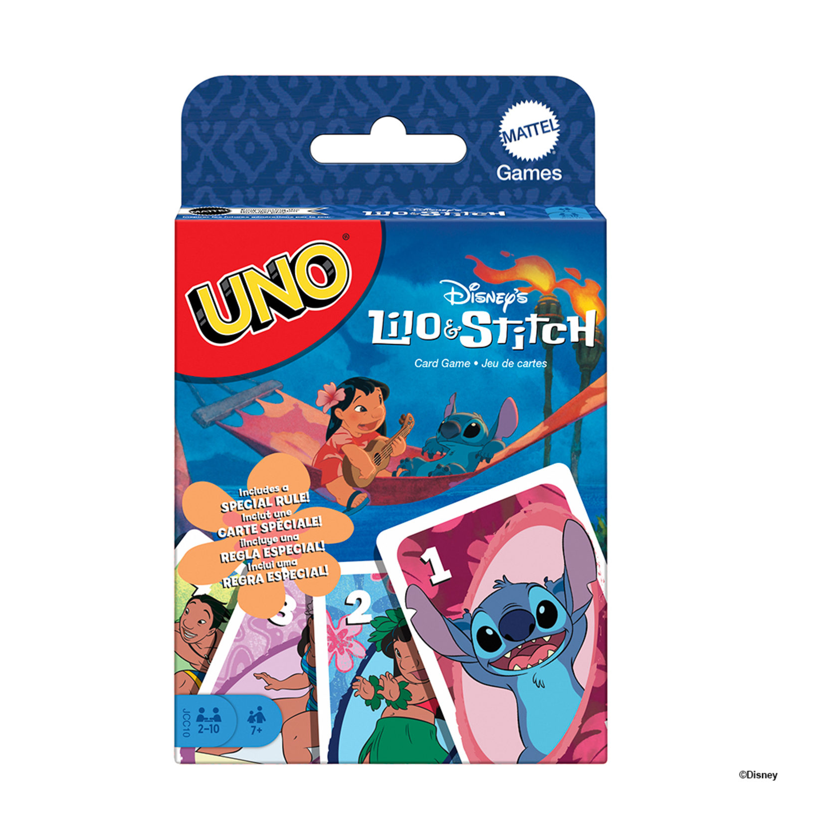 Mattel Games Uno - Lilo & Stitch (Multilingue)