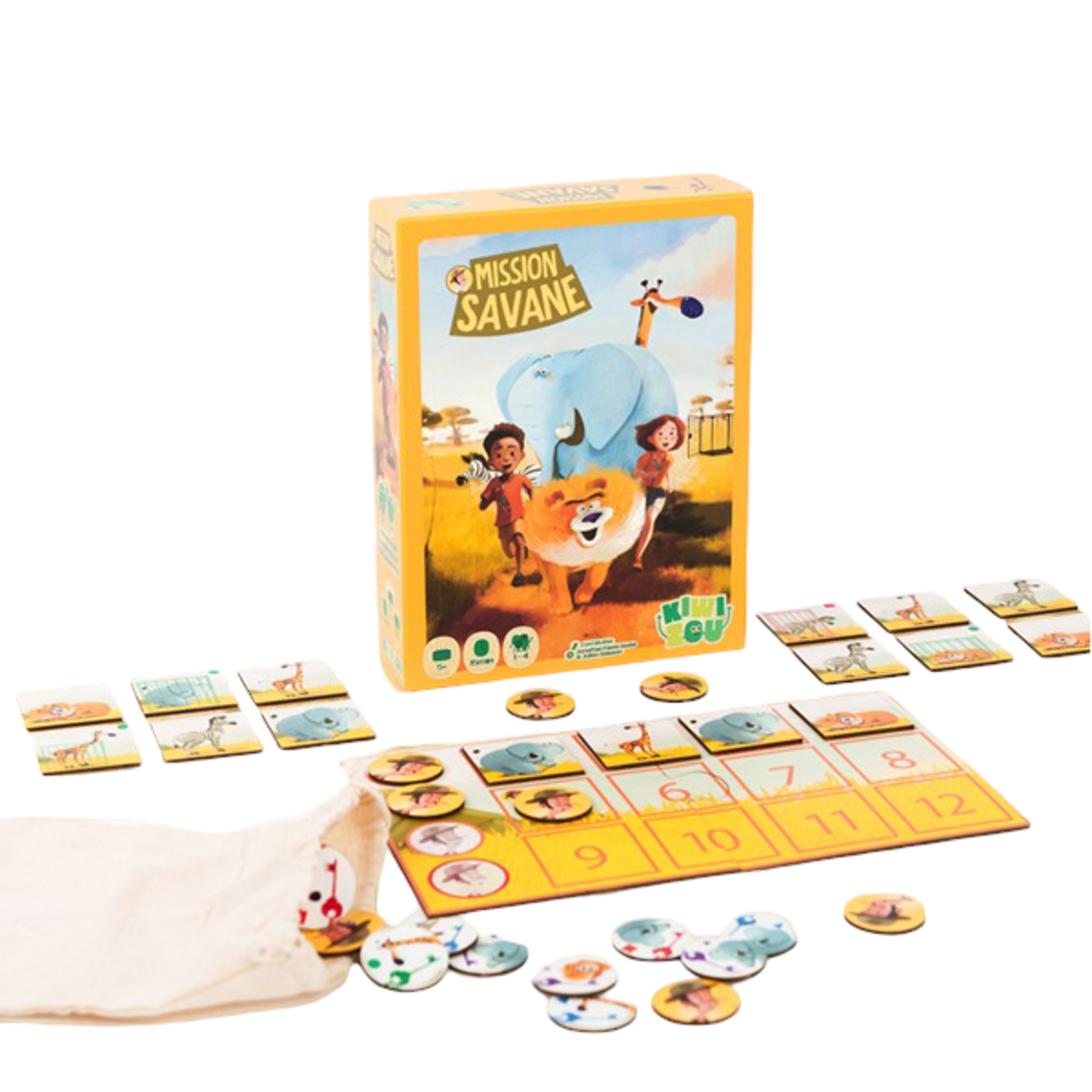 Kiwi Zou Mission Savane (Multilingue)