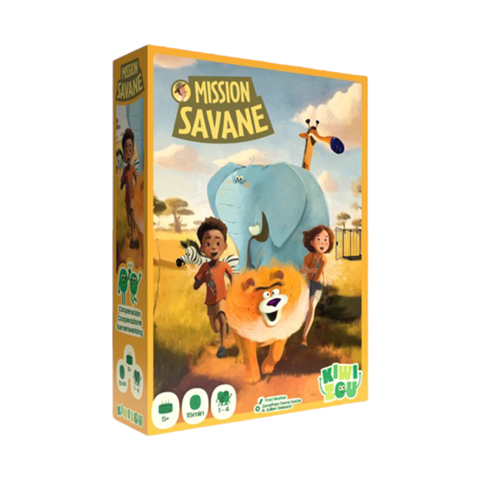Kiwi Zou Mission Savane (Multilingue)