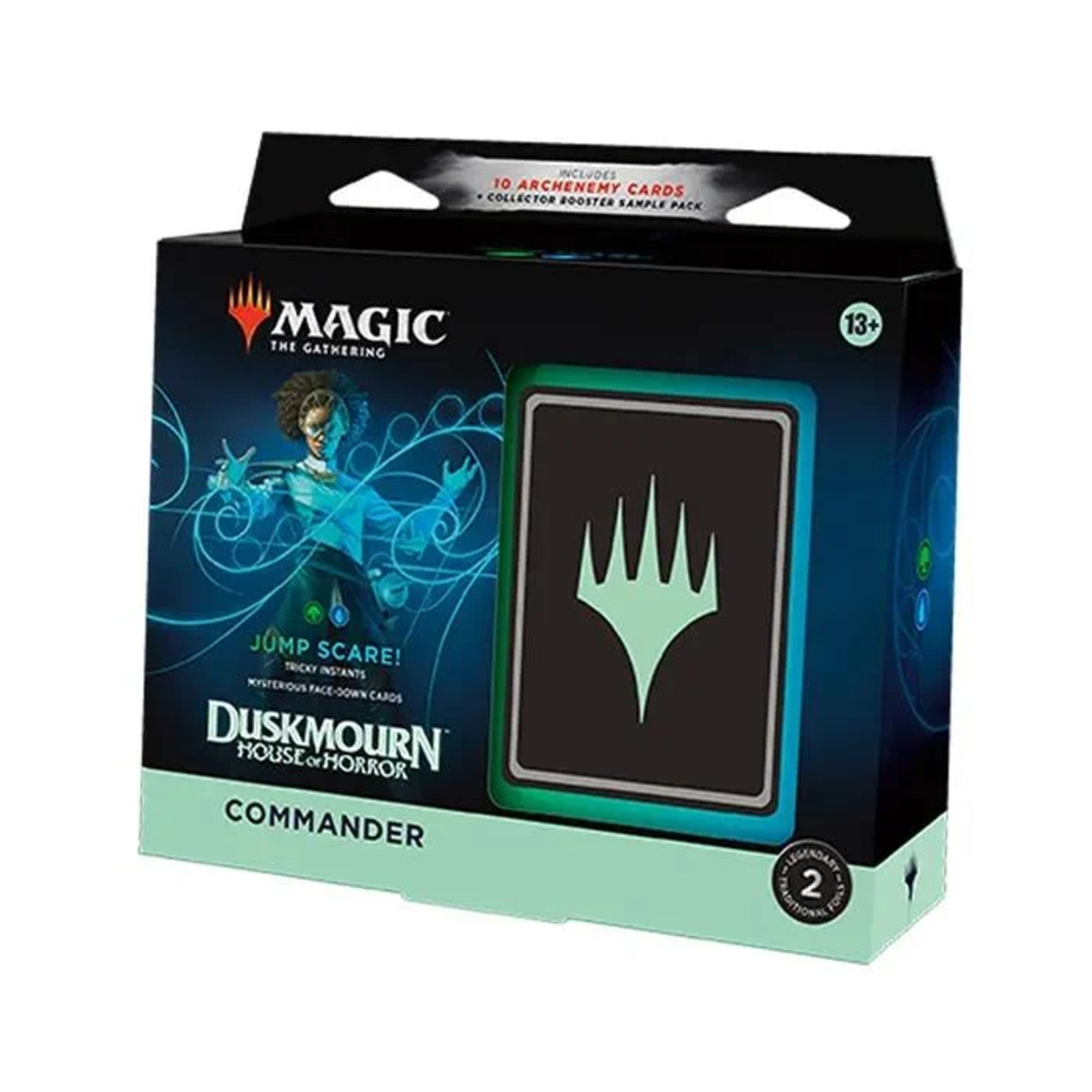 Wizard of the coast Magic the Gathering -  Duskmourn - House of Horror - Commander Deck - Jump Scare!