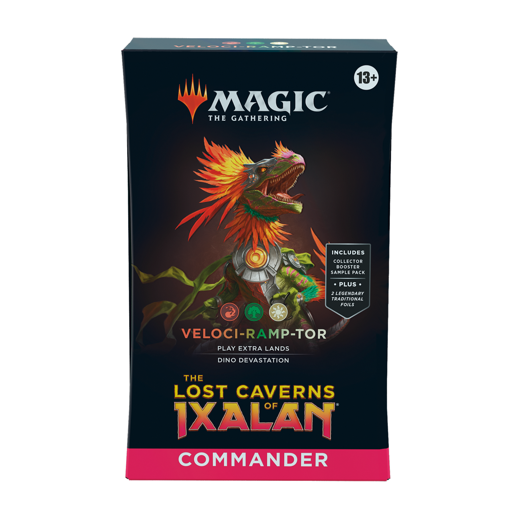 Wizard of the coast Magic the Gathering -  The Lost Caverns of Ixalan - Commander - Veloci-ramp-tor