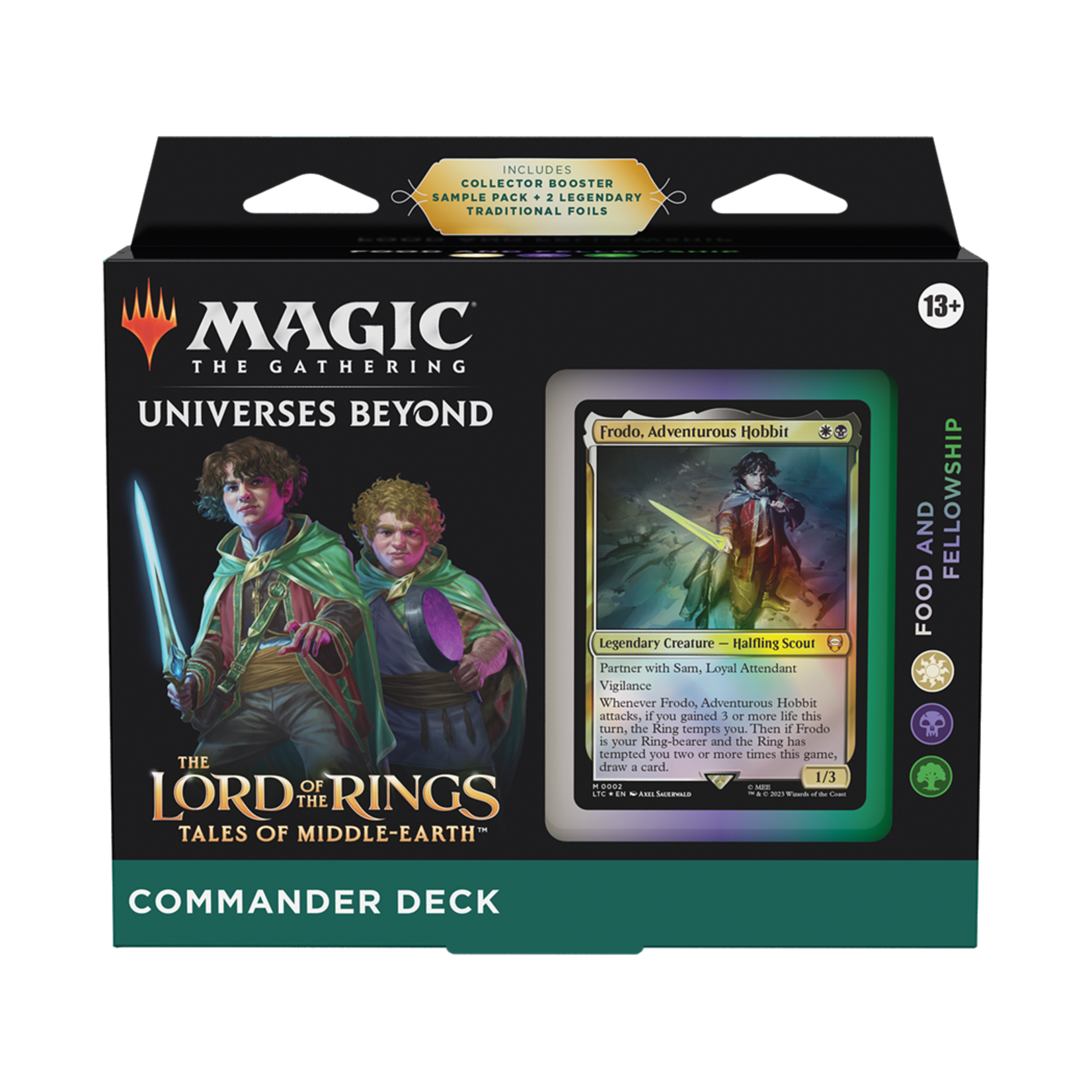 Wizard of the coast Magic : The Gathering - The Lord of the Ring : Tales of the Middle-Earth - Commander - Food and Fellowship