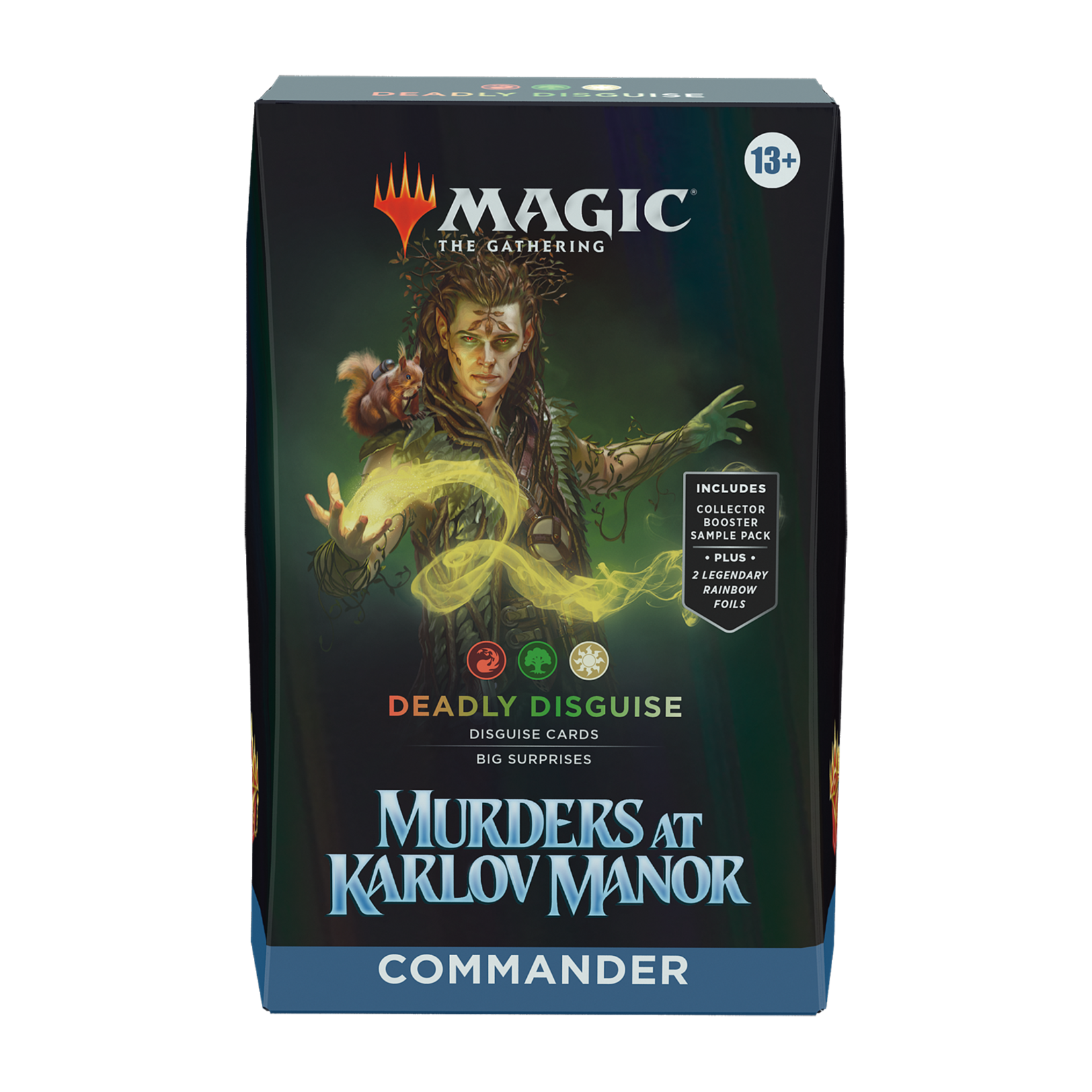 Wizard of the coast Magic the Gathering -  Murder at Karlov Manor - Commander Deck - Deadly Disguise