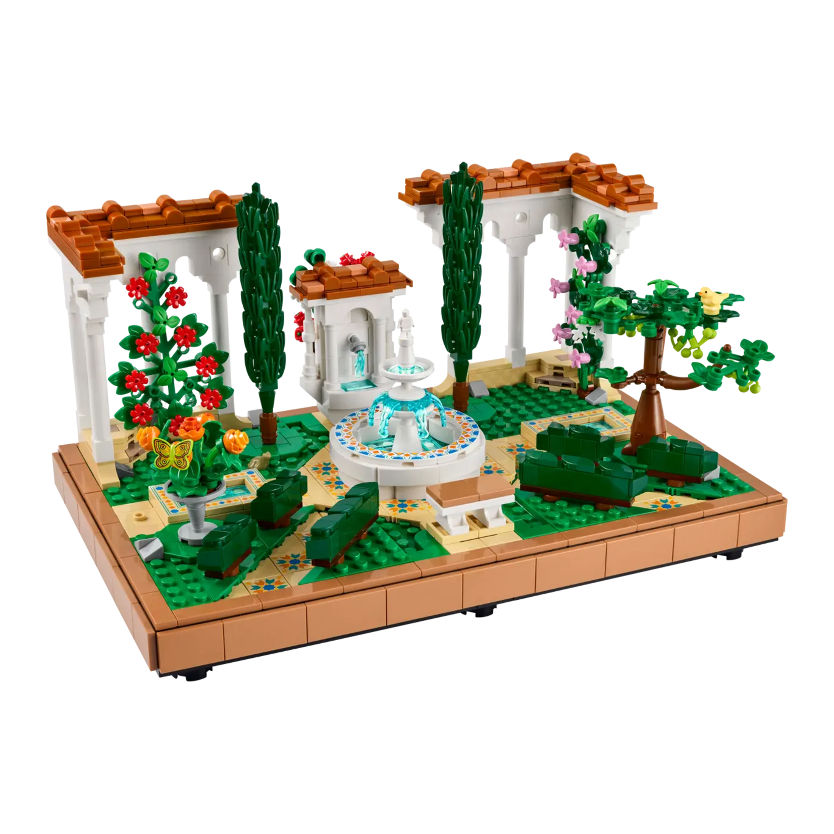 Lego Lego - 10359 - Icons - Le jardin à la fontaine (Ramassage seulement)