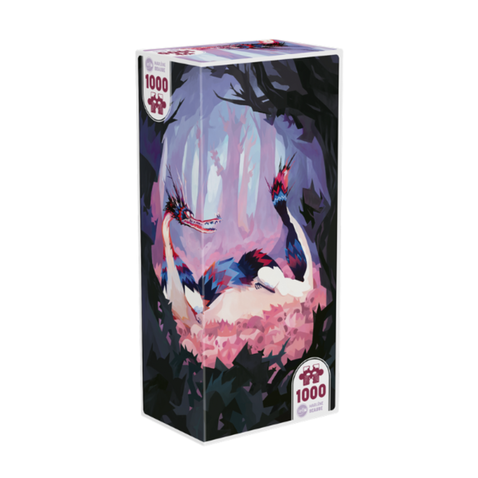 Iello PZ1000 - Puzzle Universe - Dragon After Meal
