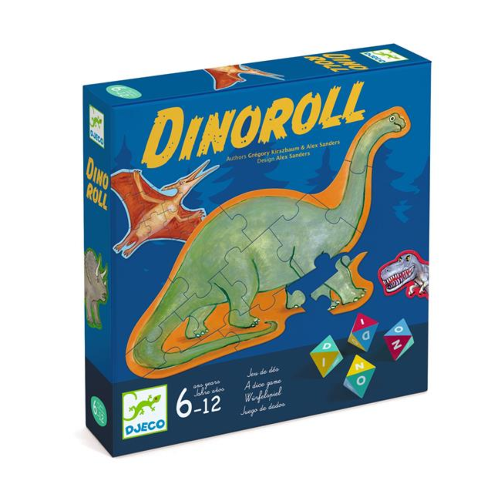 Djeco Dinoroll (Multilingue)