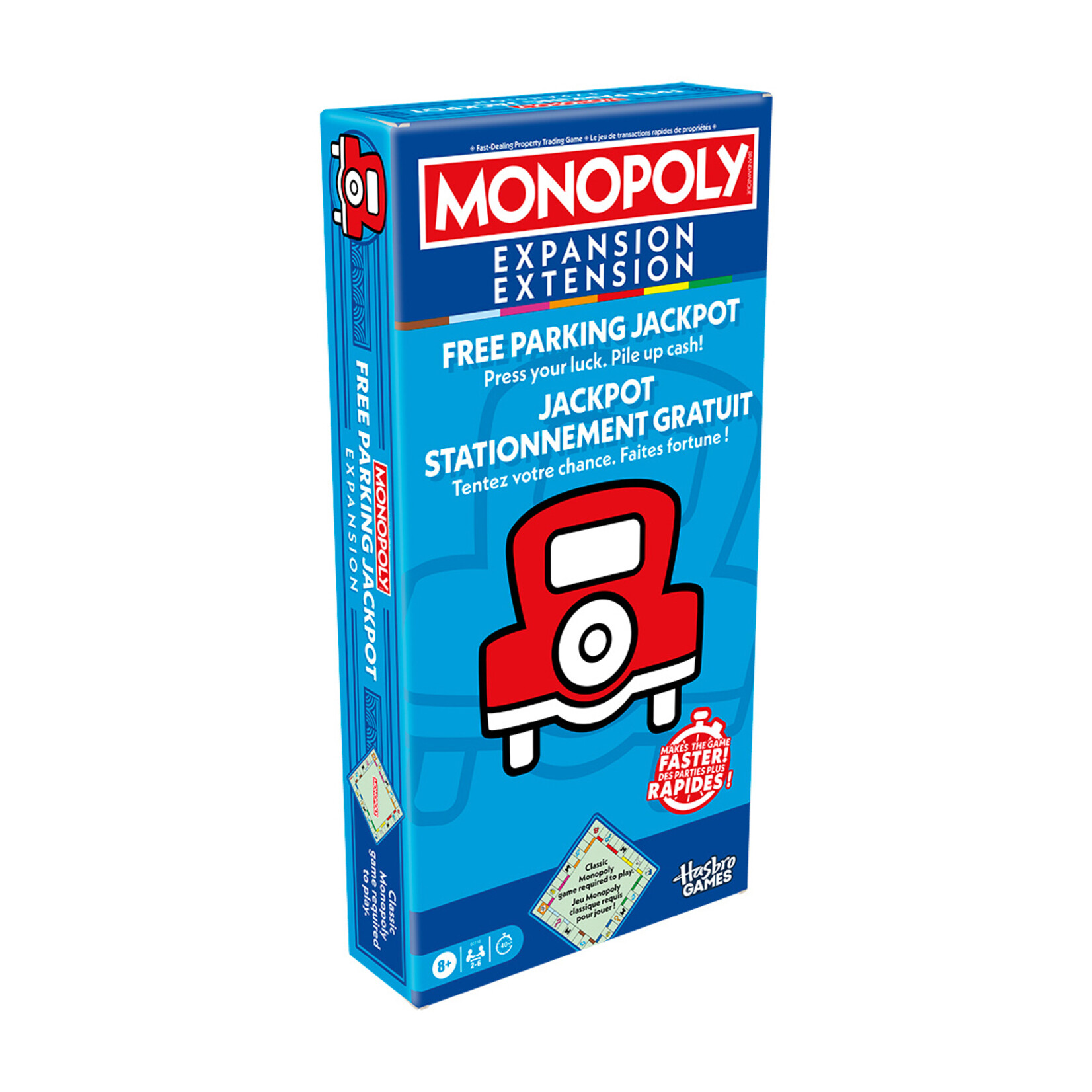 Hasbro Monopoly - Ext - Jackpot - Stationnement gratuit (Multilingue)