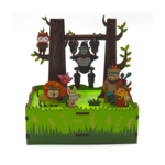 Tonecheer Boîte à musique à construire - Jeux de la jungle