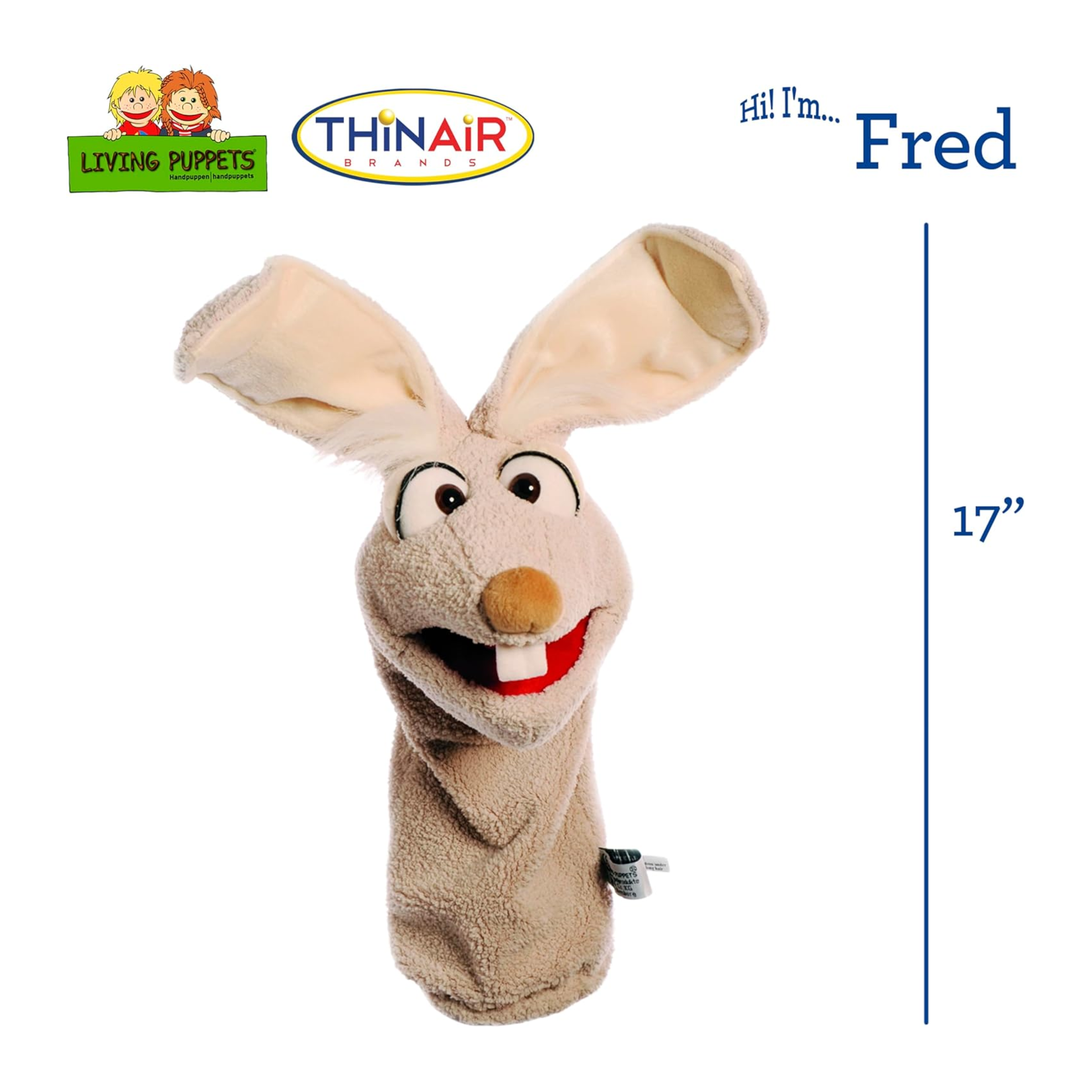 Thinair Brands Marionnette - Living puppets - Fred - 17 pouces
