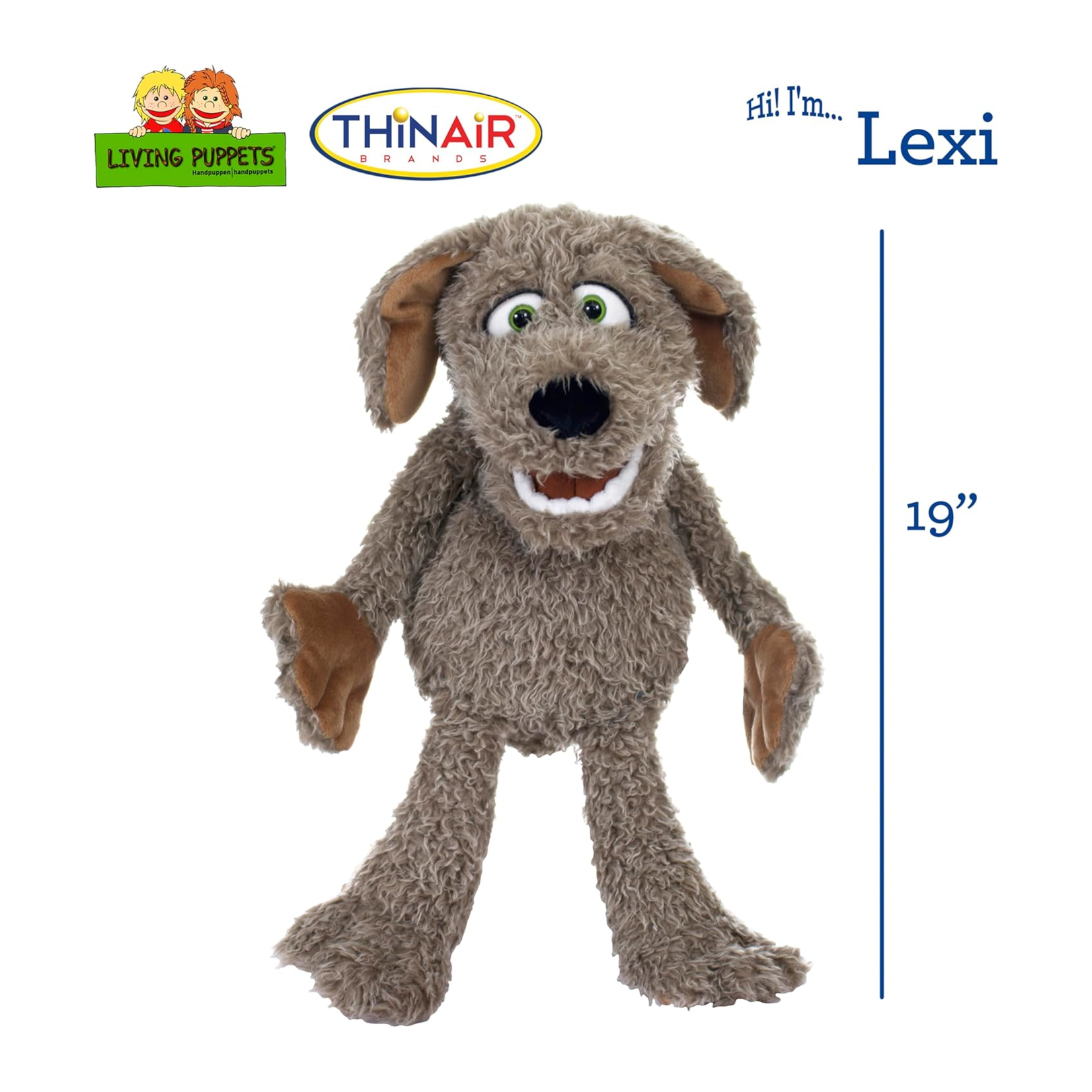 Thinair Brands Marionnette - Living puppets - Lexi - 19 pouces