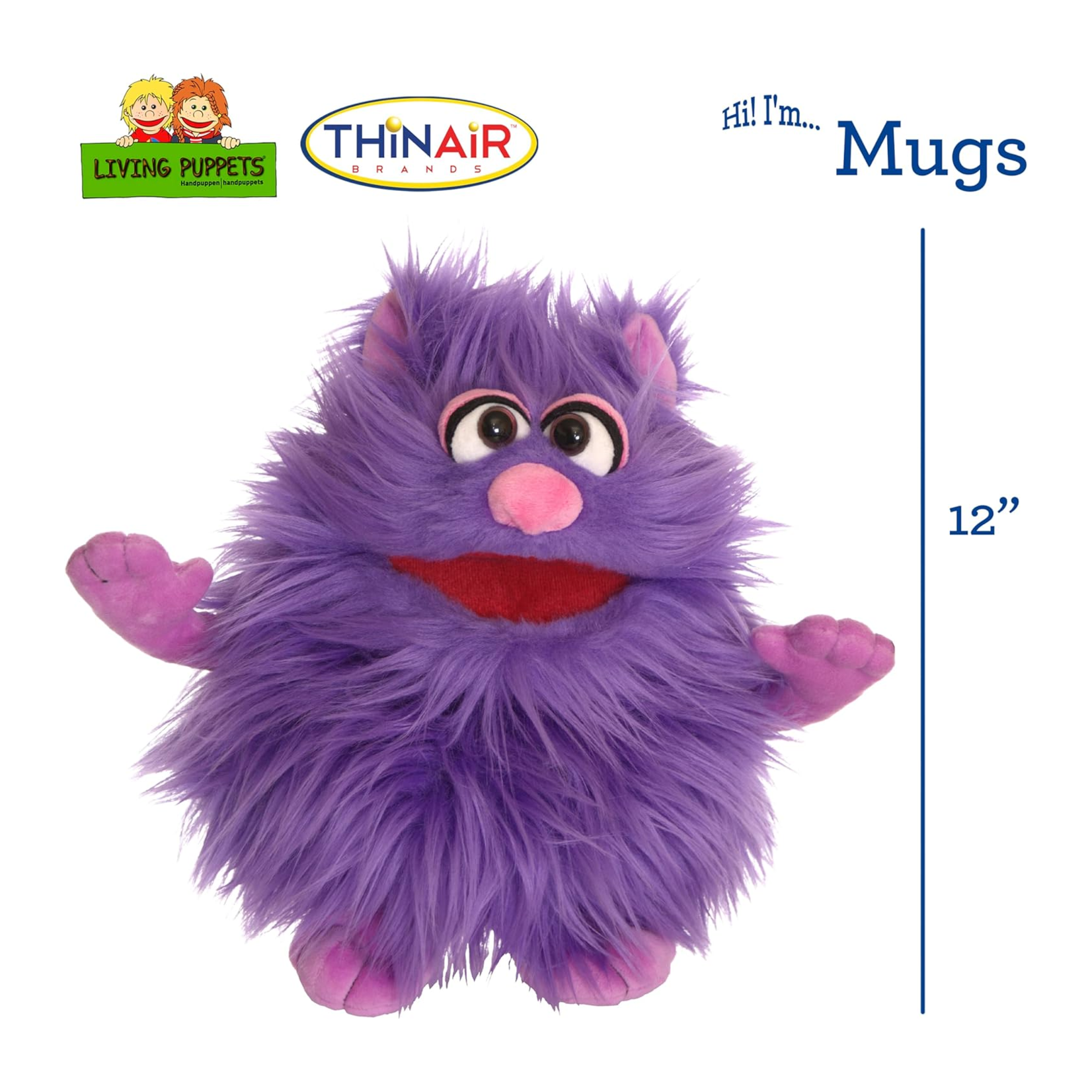 Thinair Brands Marionnette - Living puppets - Mugs - 12 Pouces