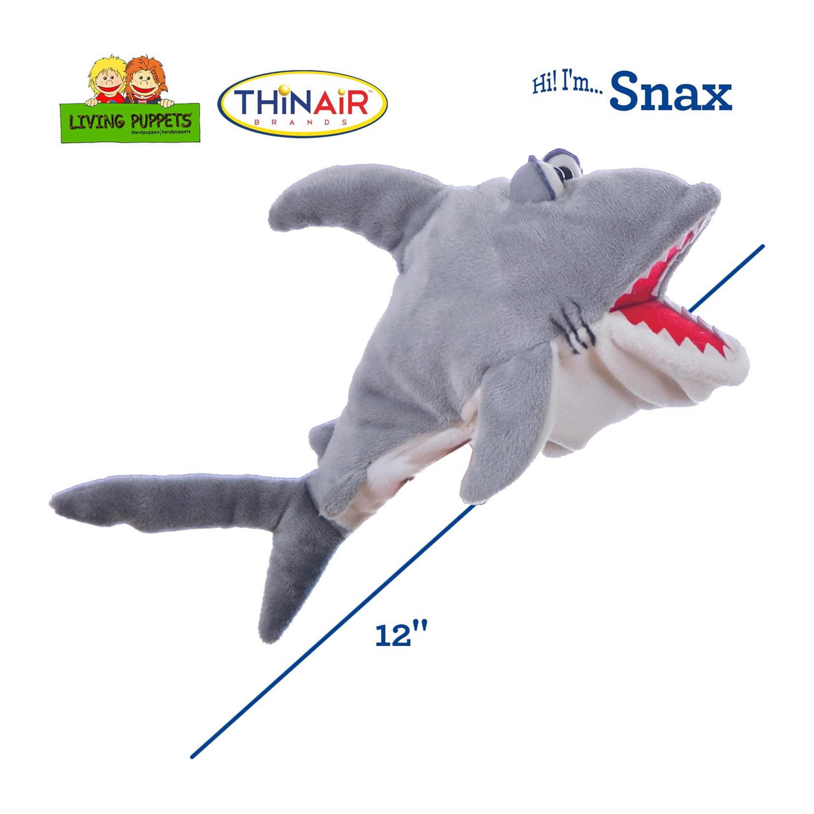 Thinair Brands Marionnette - Living puppets - Snax - 15 Pouces