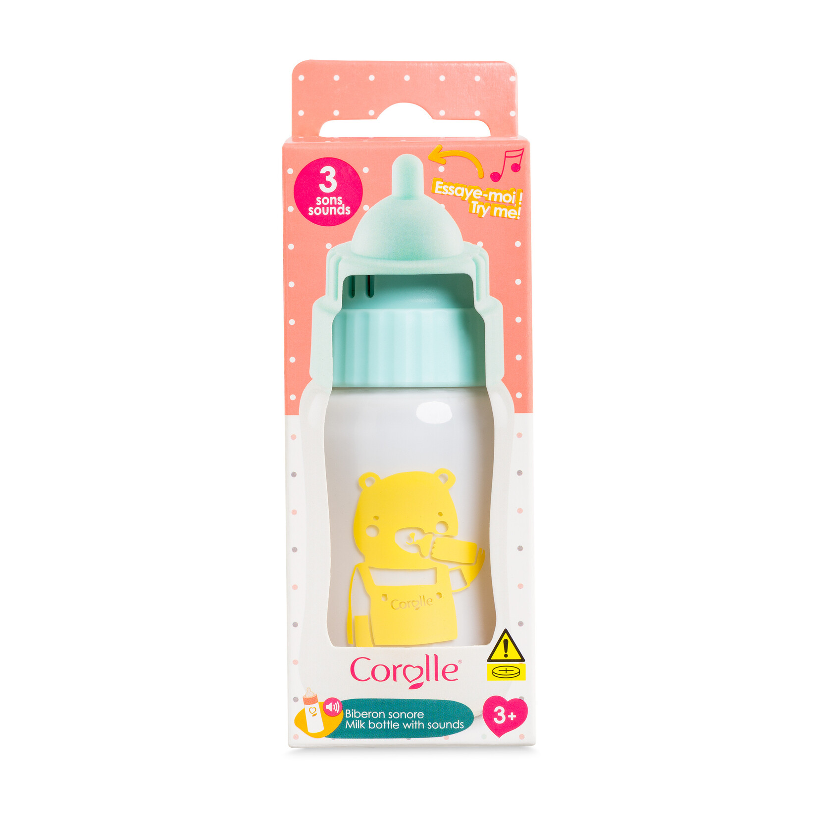 Corolle Corolle - Accessoire - 36-42 cm - Biberon sonore