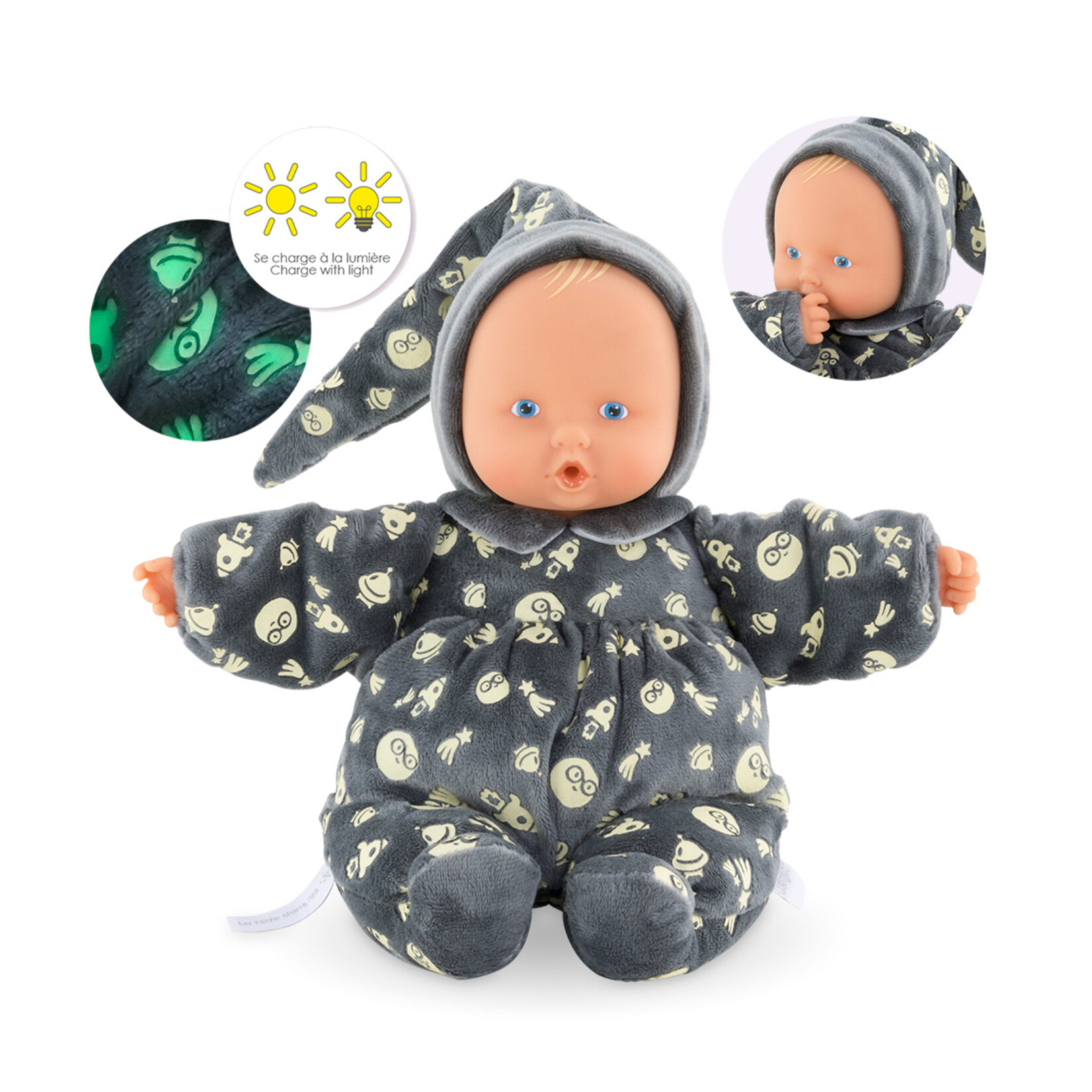 Corolle Corolle - Babipouce Brille dans la Nuit 28 cm