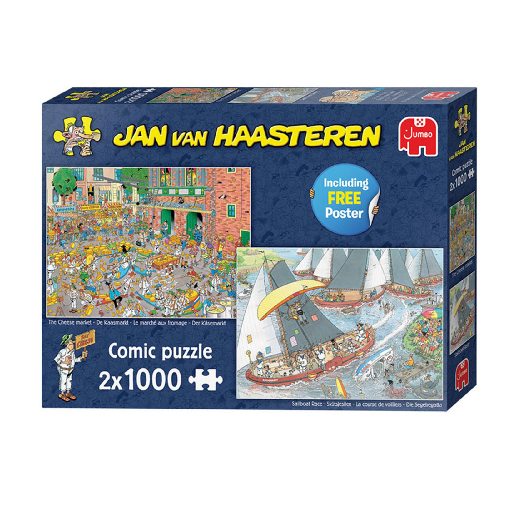 Jumbo PZ2X1000 - JVH - Le Marché aux fromages - La course de voiliers