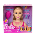 Mattel Games Barbie - Tête à coiffer - Cheveux blonds