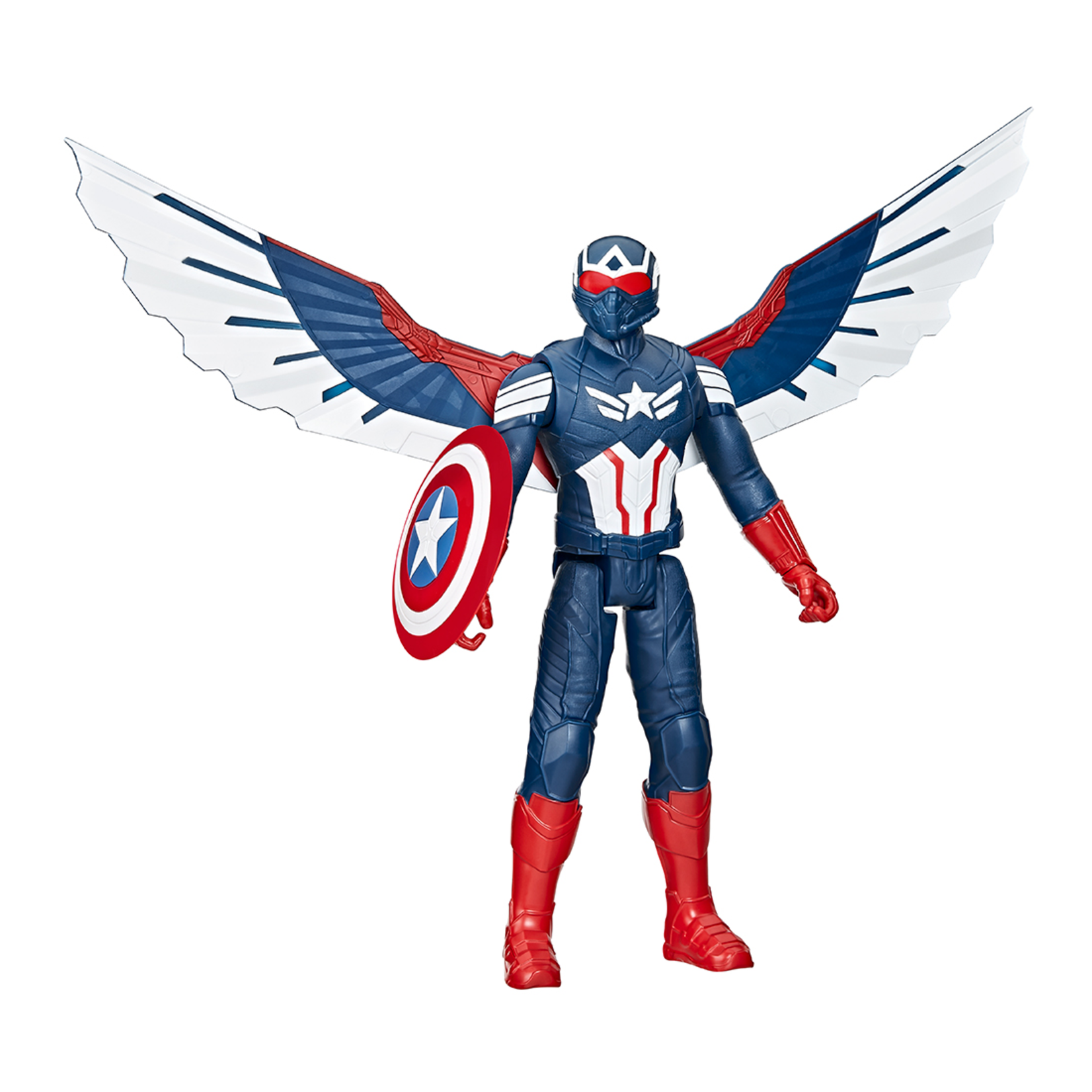 Mattel Games Avengers - Capitaine América de luxe titan - Captain america