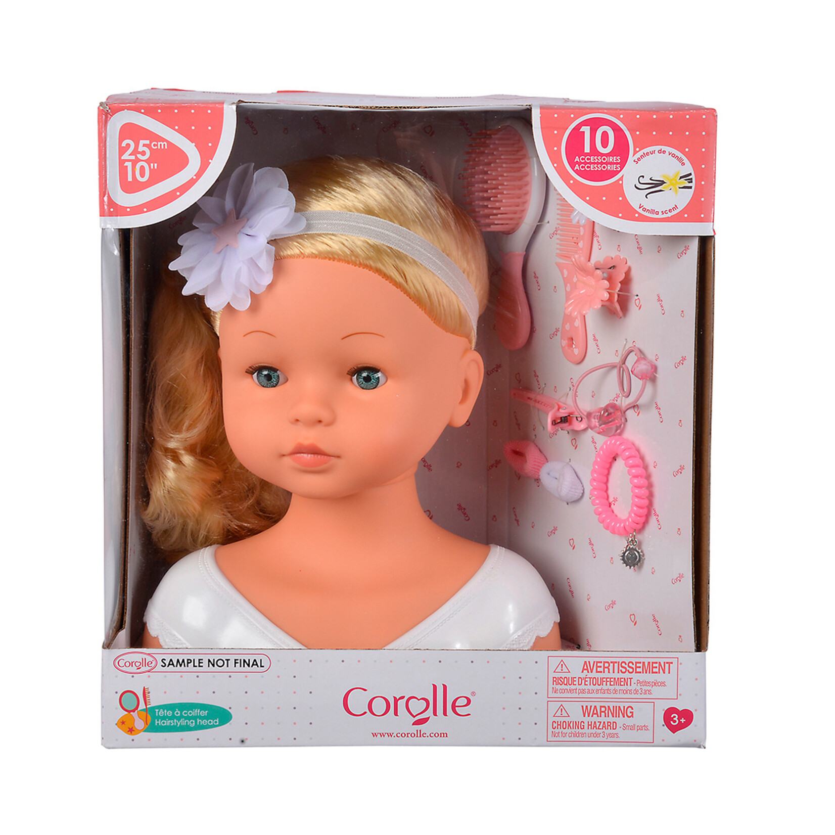 Corolle Corolle - Tête à coiffer 25cm