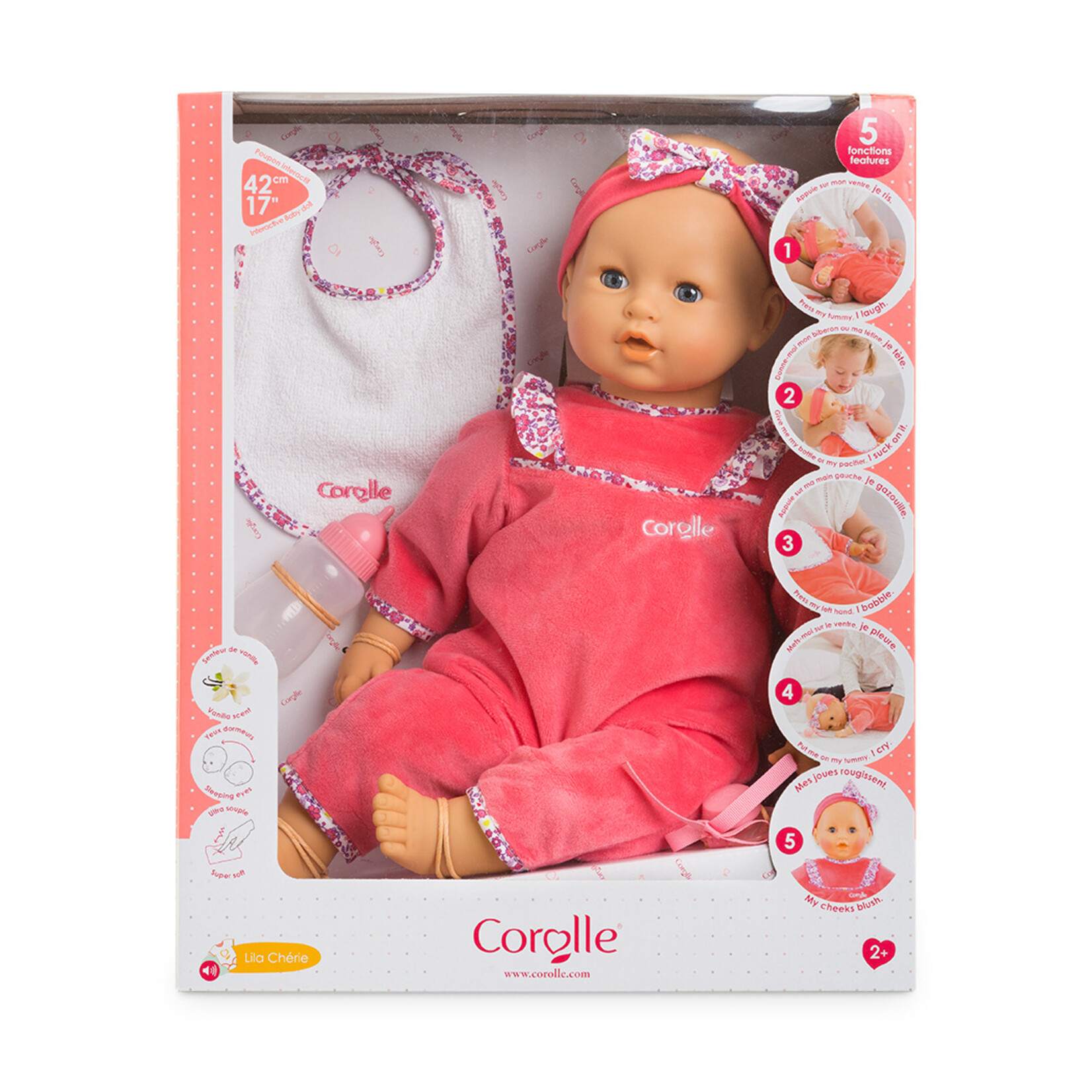 Corolle Corolle - Lila Chérie intéractive 42 cm