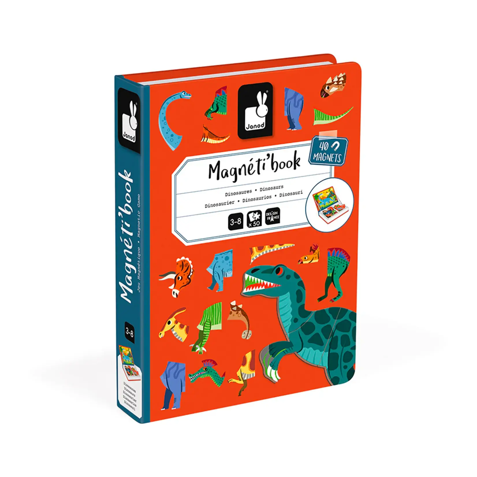 Janod Magneti'Book - Dinosaures