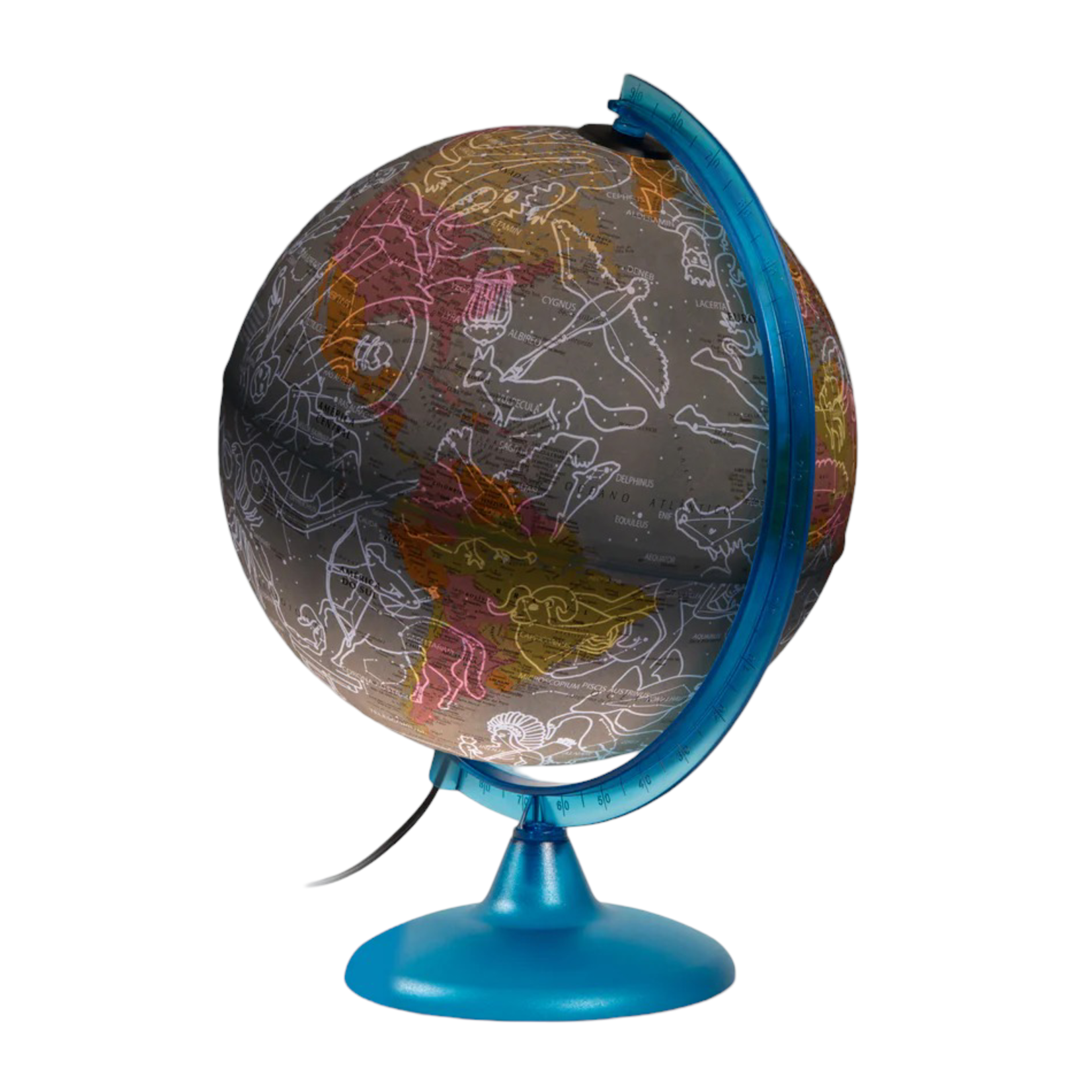 Globe jour et nuit 25 cm FR