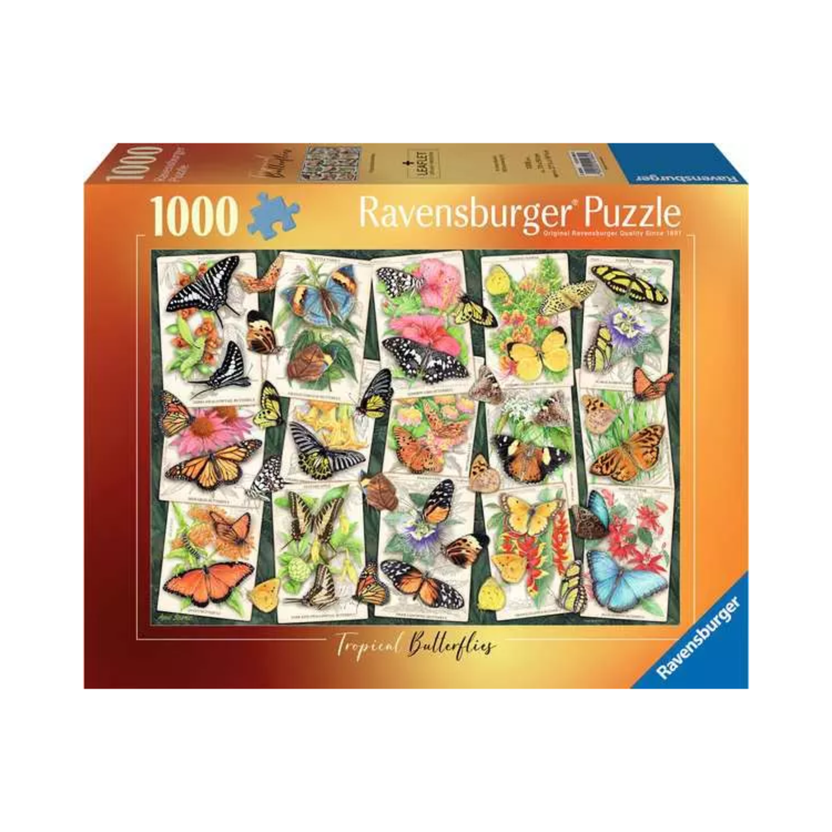 Ravensburger PZ1000 - Tropical Butterflies