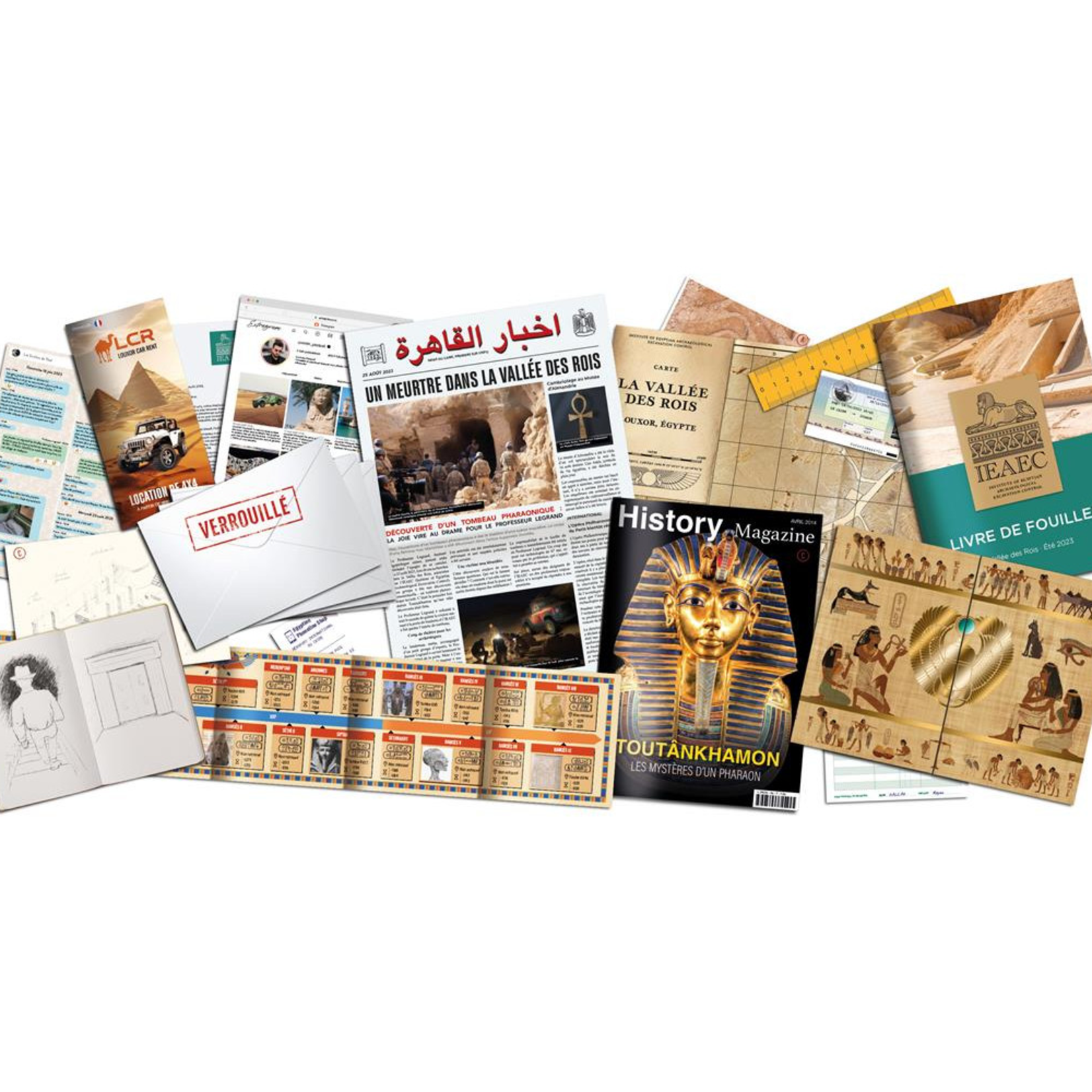 Randolph Dossiers Criminels - Mystère dans la Vallée des rois FR