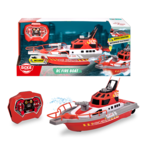 Dickie Toys Dickie - Téléguidé Bateau sauvetage Pompier 38 cm