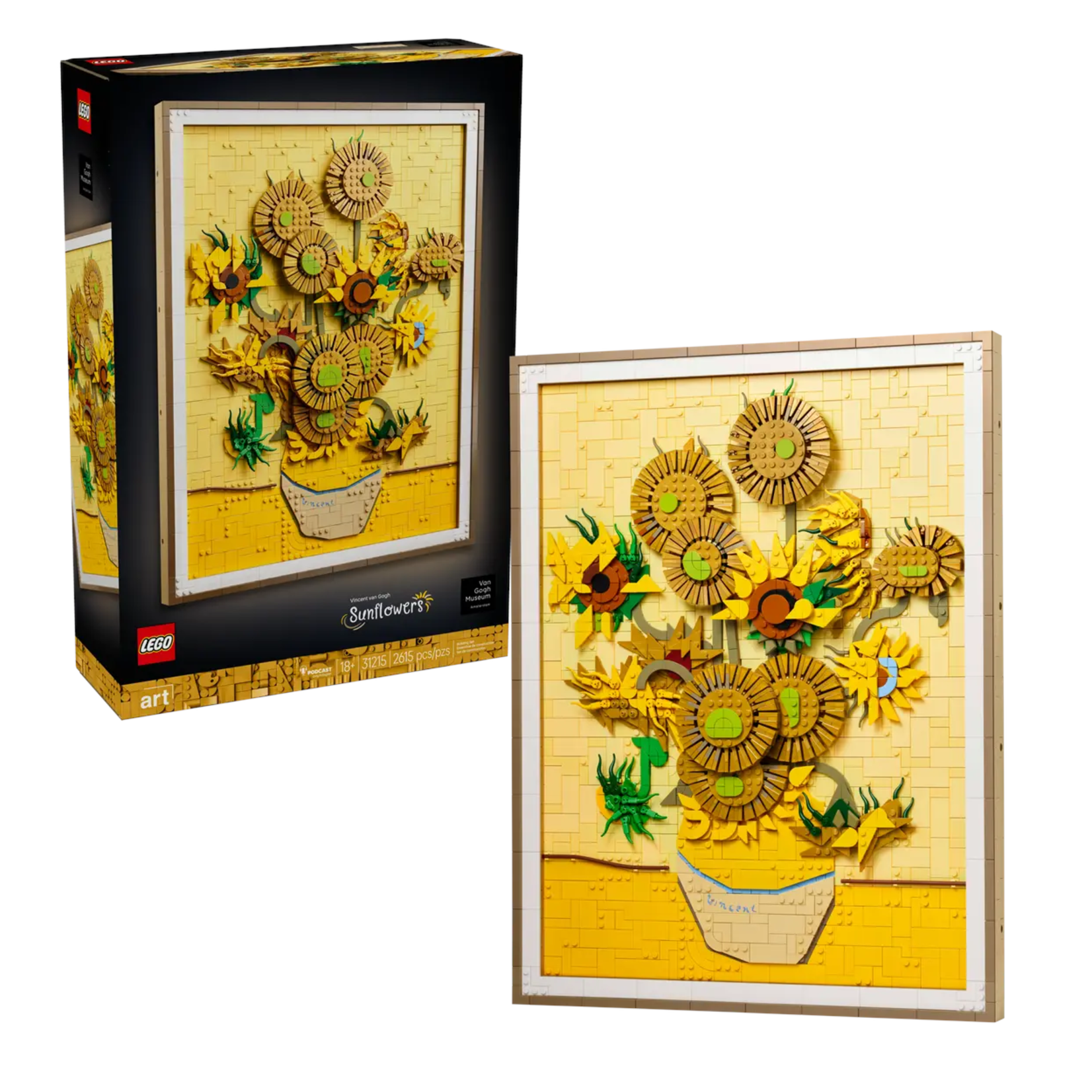 Lego Lego - 31215- Art - Vincent Van Gogh - Les Tournesols (Ramassage seulement)