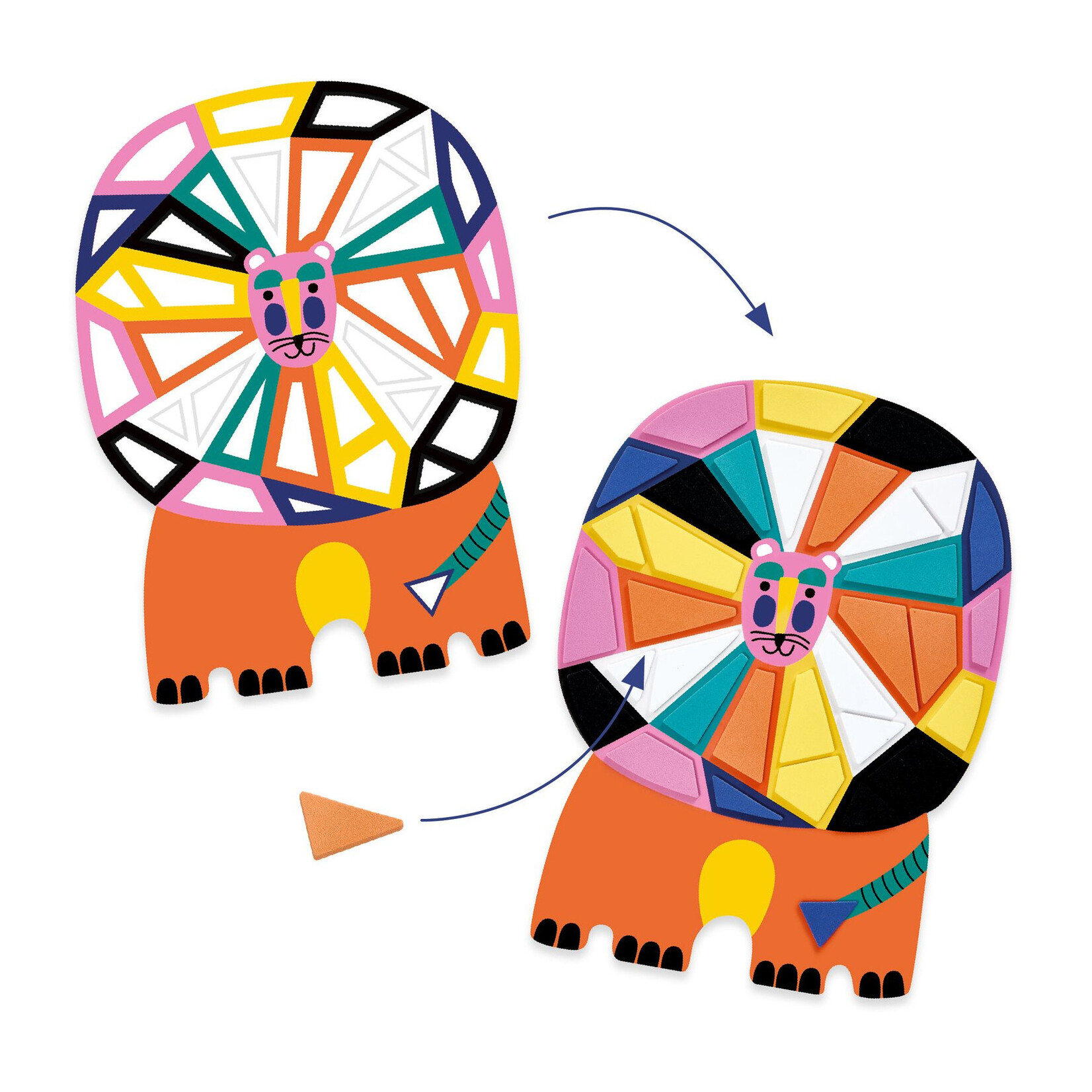 Djeco Mosaïques - Africa (Multilingue)