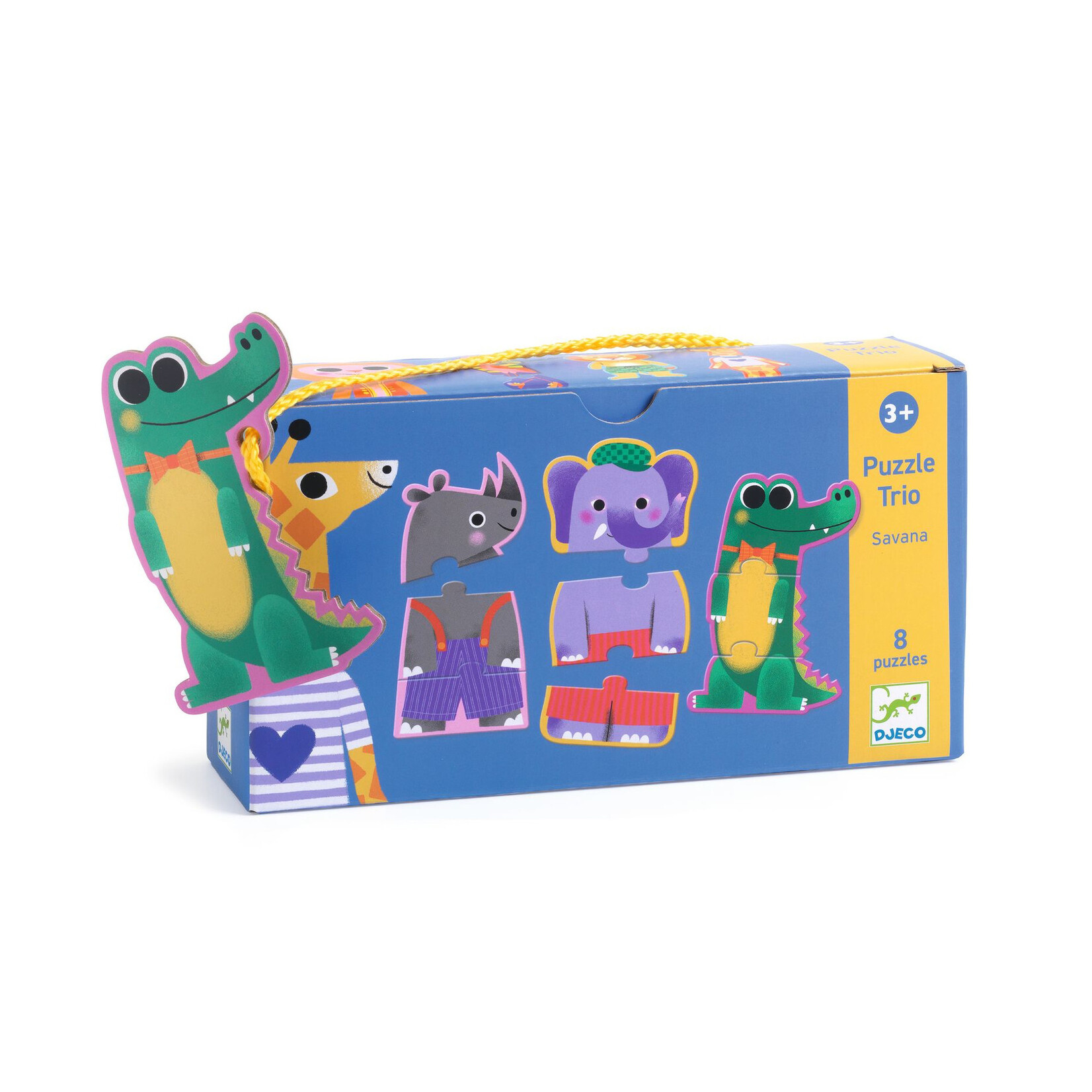 Djeco Puzzle Trio - Savana