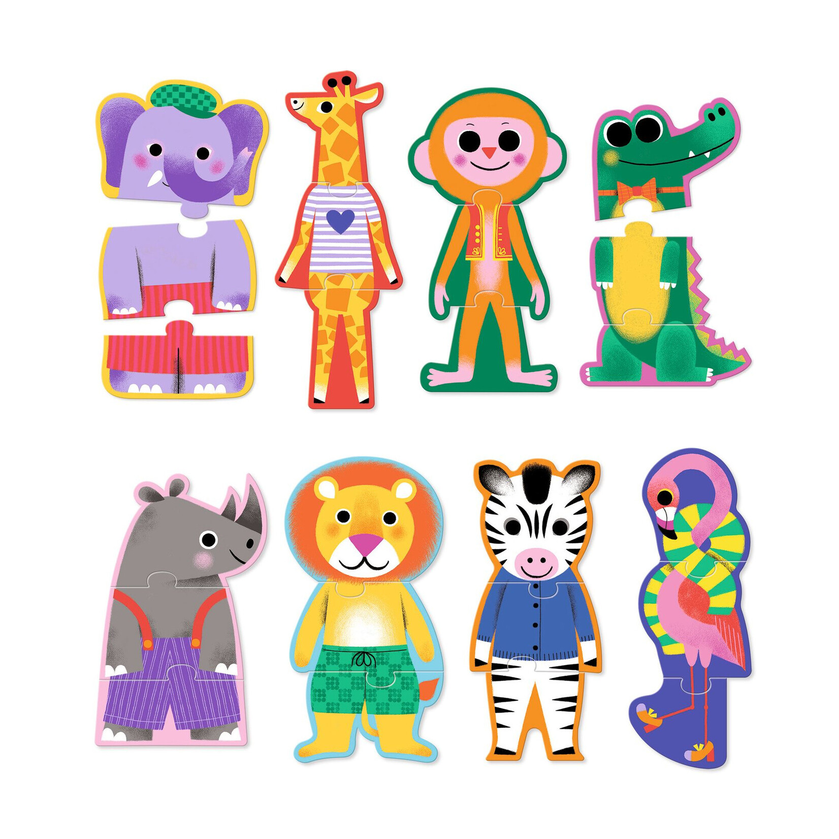 Djeco Puzzle Trio - Savana