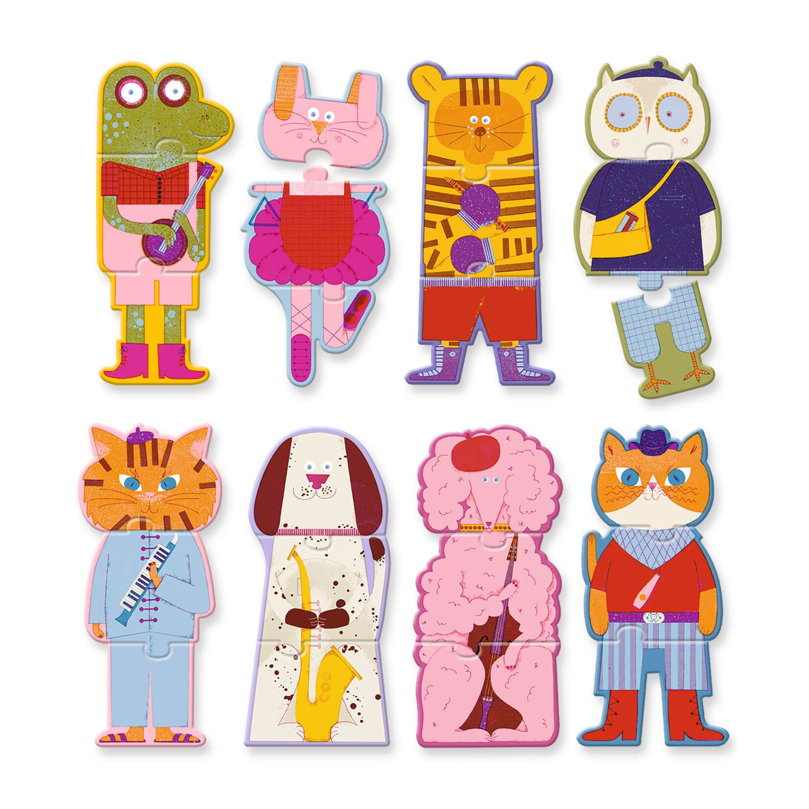 Djeco Puzzle Trio - Orchestra