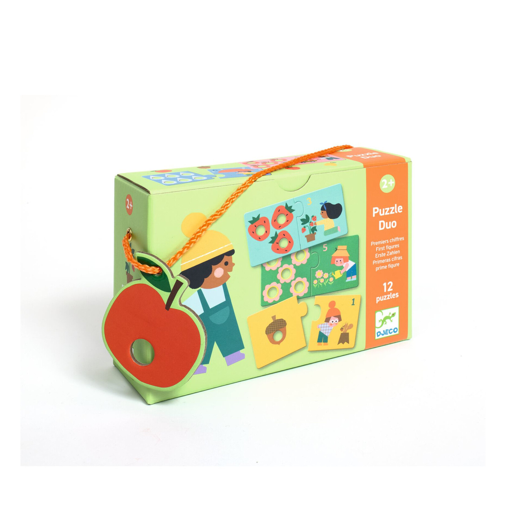 Djeco Puzzle duo - Premiers chiffres