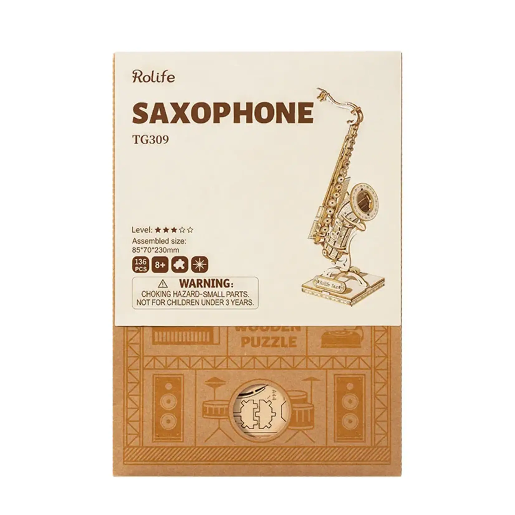 Rolife PZ3D136 - Saxophone (English)