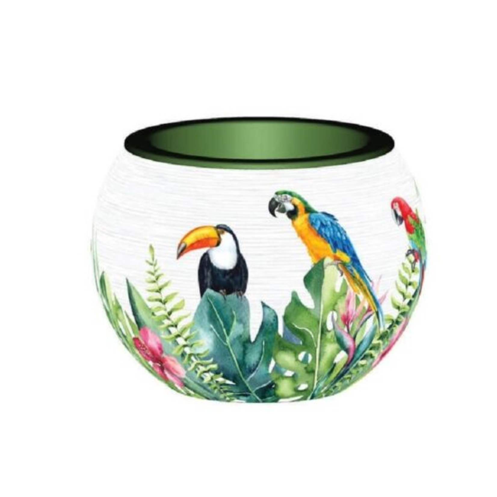 Pintoo PZ3D80 - Petit Vase - Bird of paradise (English)