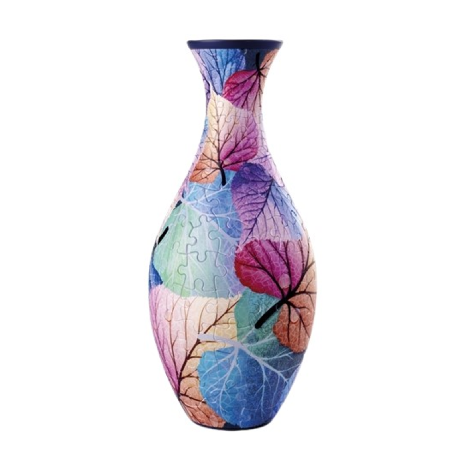 Pintoo PZ3D160 - Vase de fleurs - Colorful leaves (English)