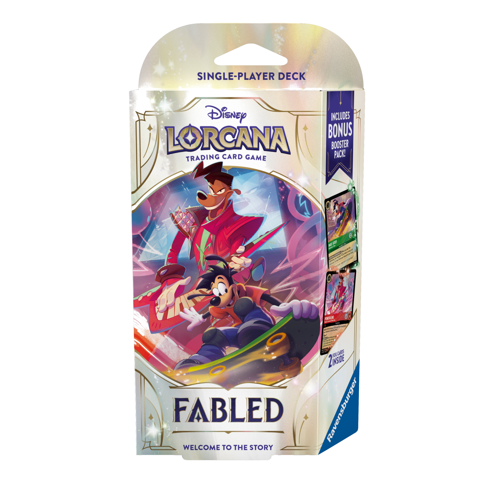 Ravensburger Disney Lorcana - Fabled - Starter Deck - Powerline & Max (English)