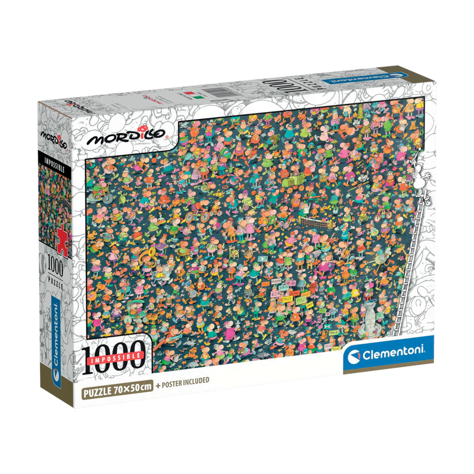 Clementoni PZ1000 - Mordillo - Impossible